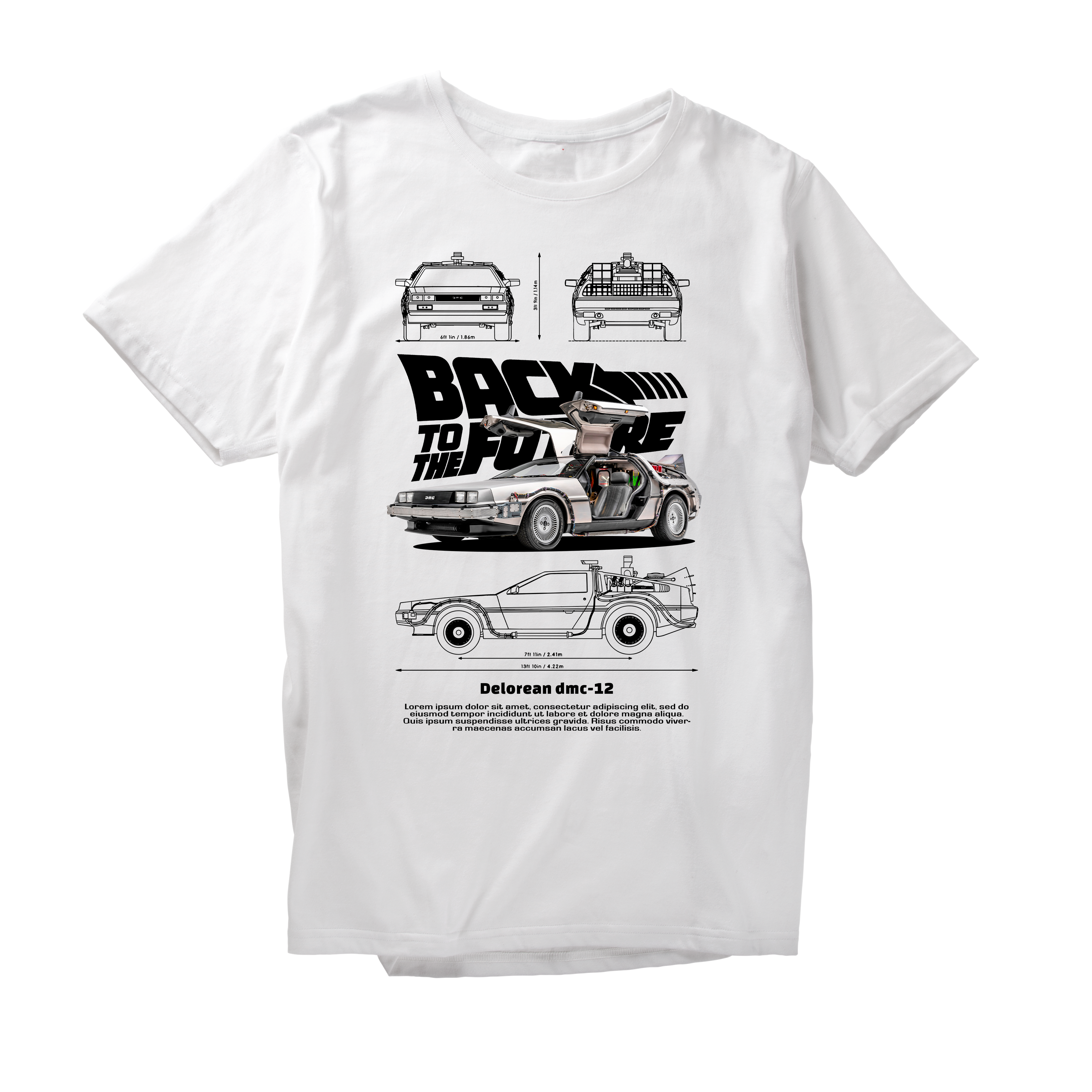 Alfaq DELOREAN 2 T-Shirt