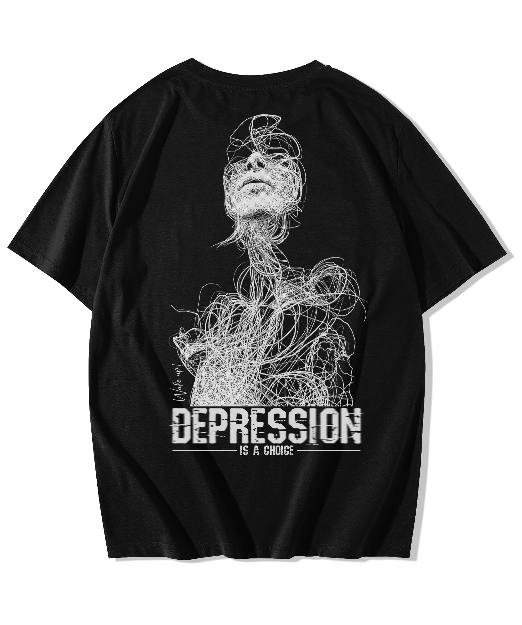 Alfaq DEPRESSION Oversize T-Shirt