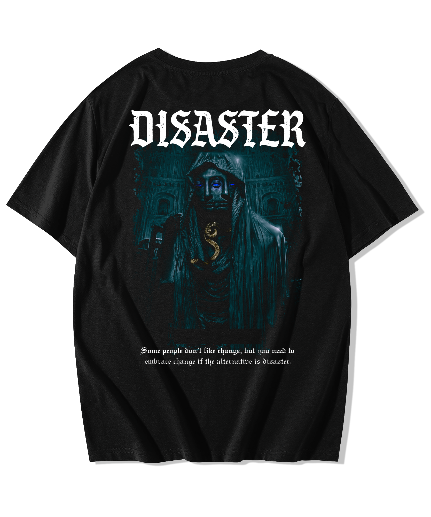 Alfaq Disaster Oversized T-Shirt - Alfaq