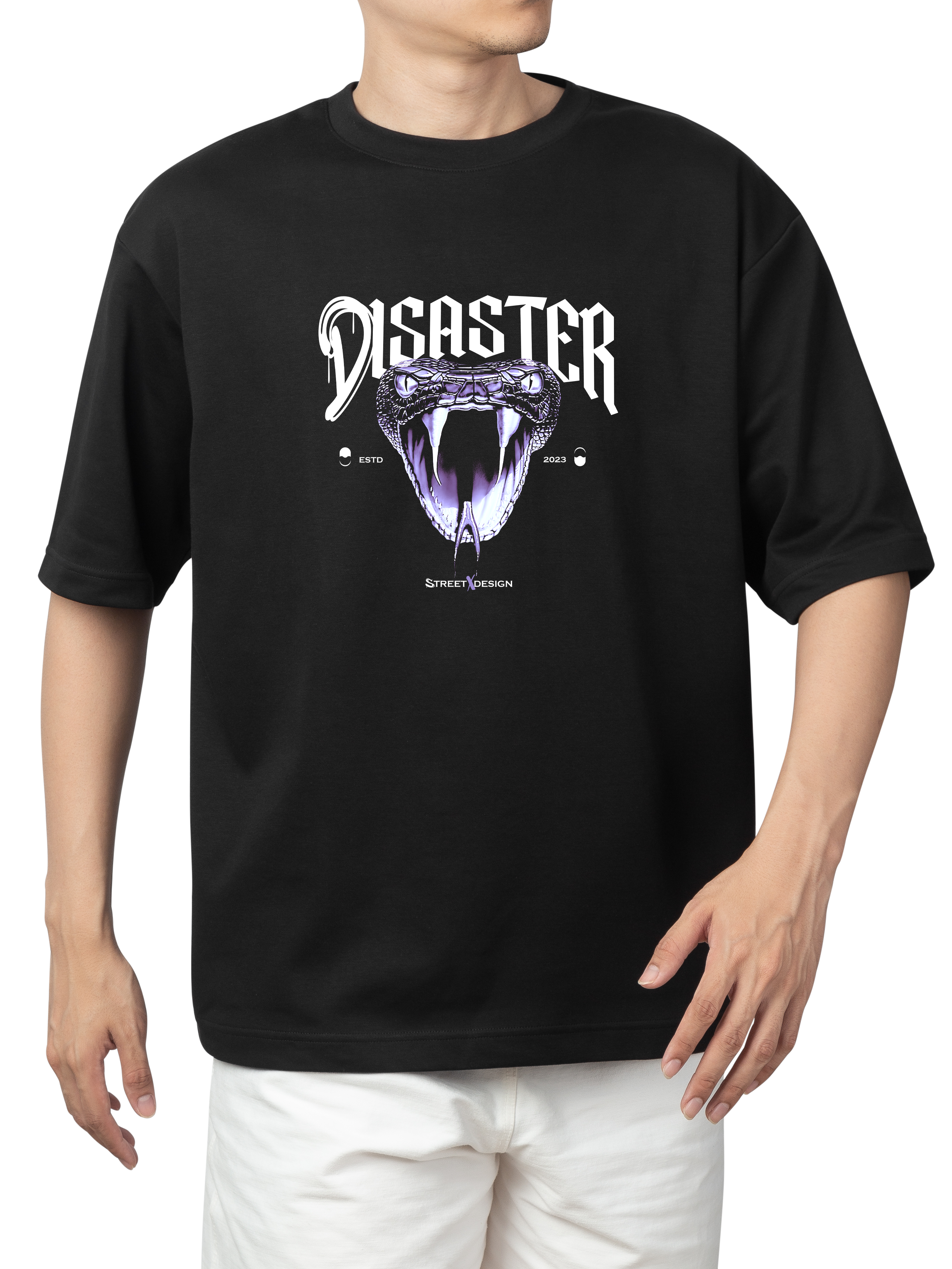 Alfaq Disaster Oversized T-shirt