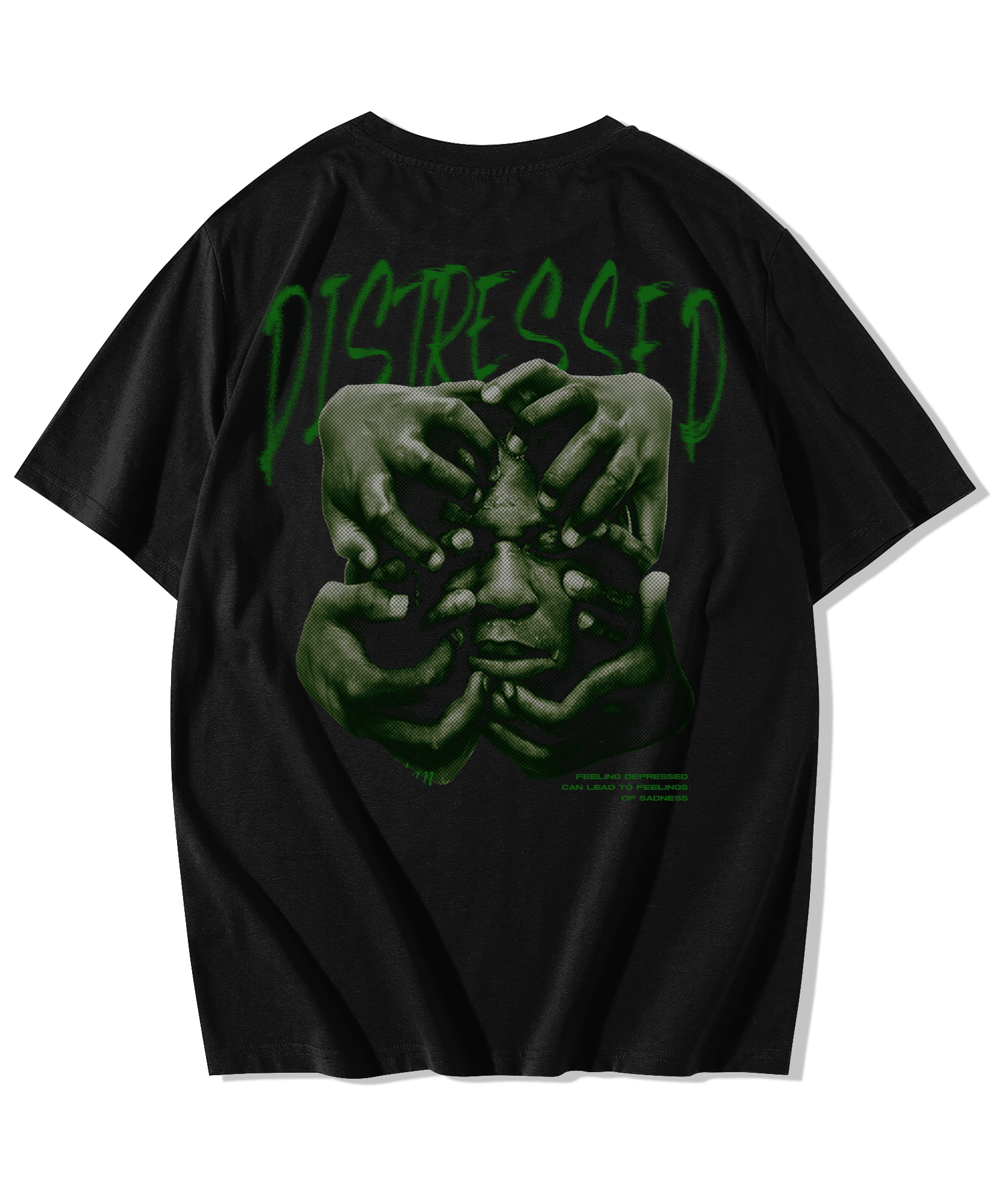 Alfaq Distressed Oversized T-Shirt - Alfaq