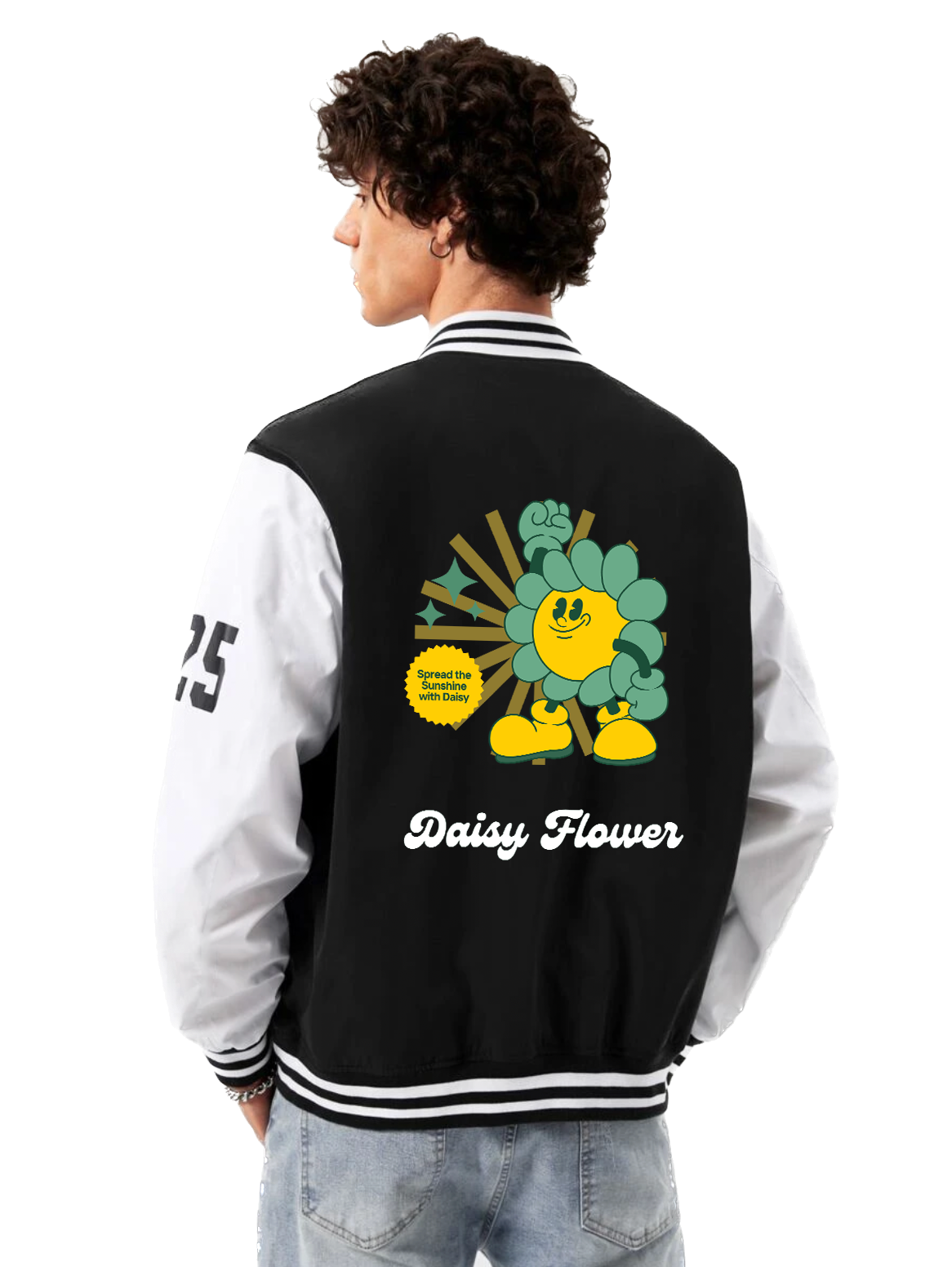 Alfaq Daisy Varsity Jacket