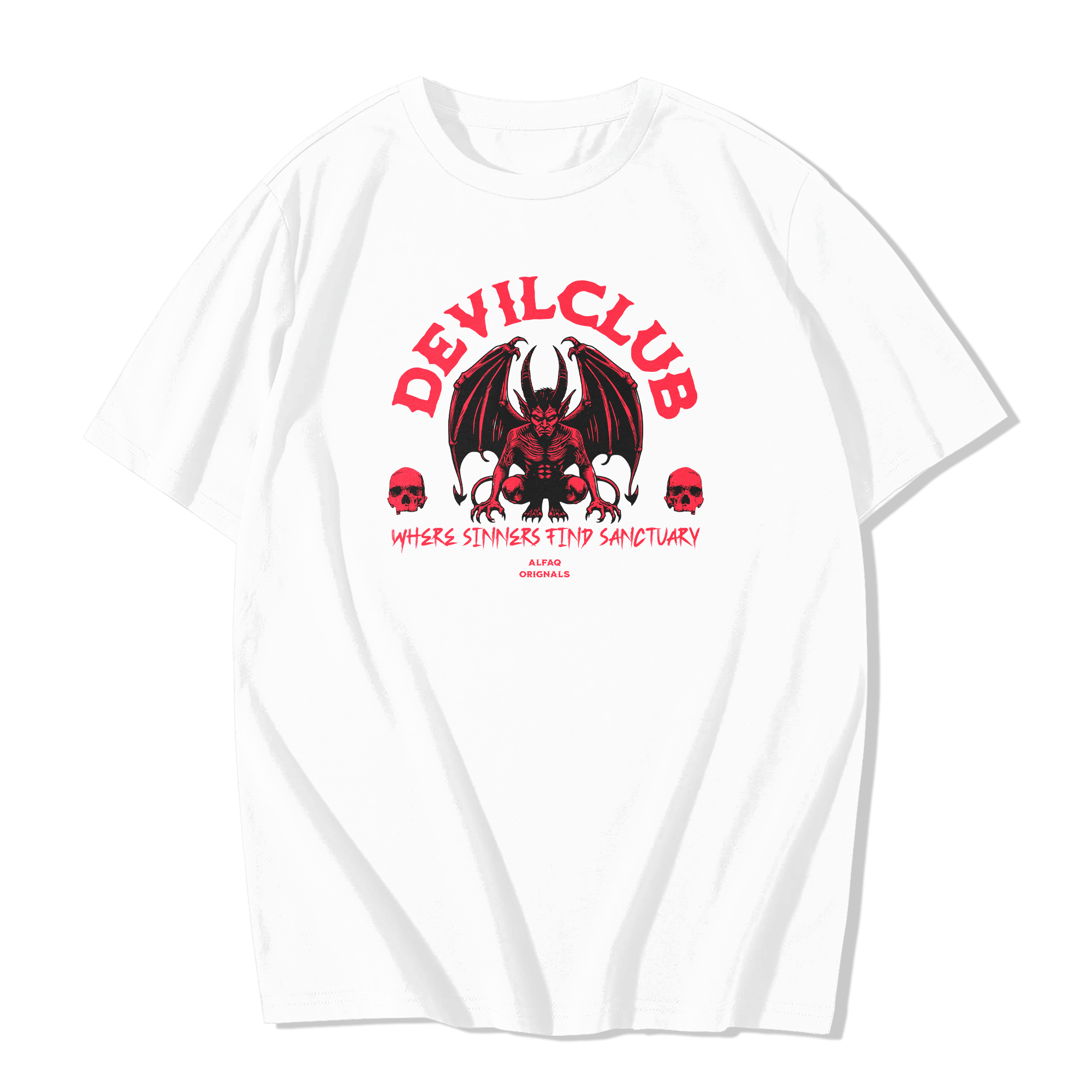 Alfaq Original Devil's Club Oversized T-shirt