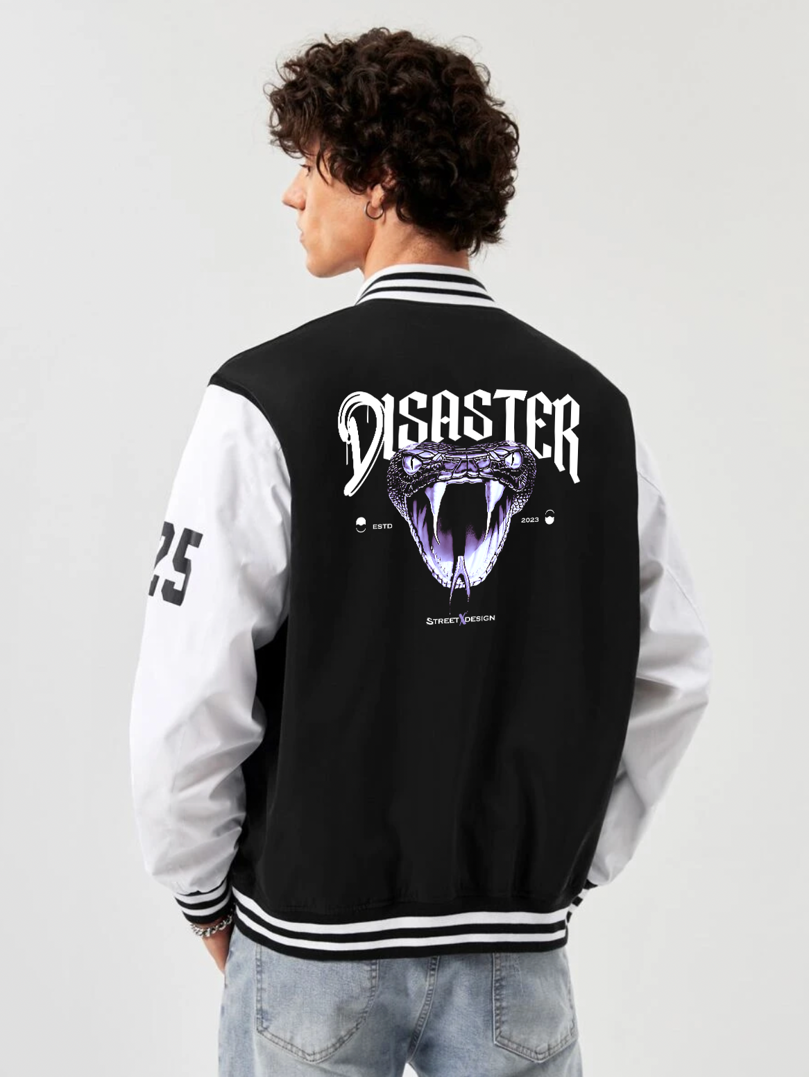 Alfaq Disaster varsity jacket