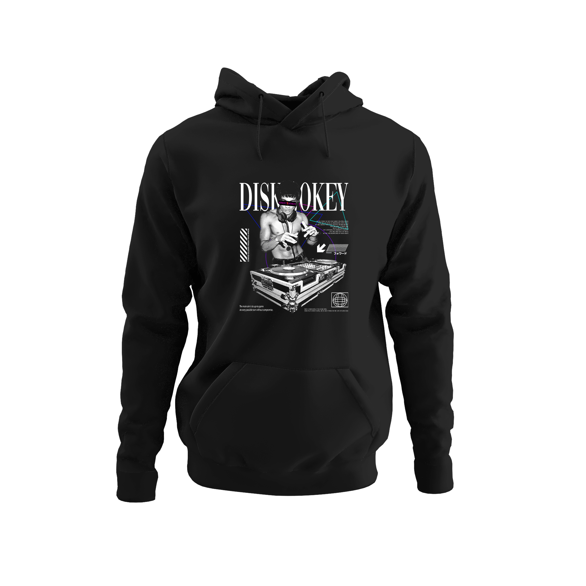 Alfaq Disk jokey Hoodie
