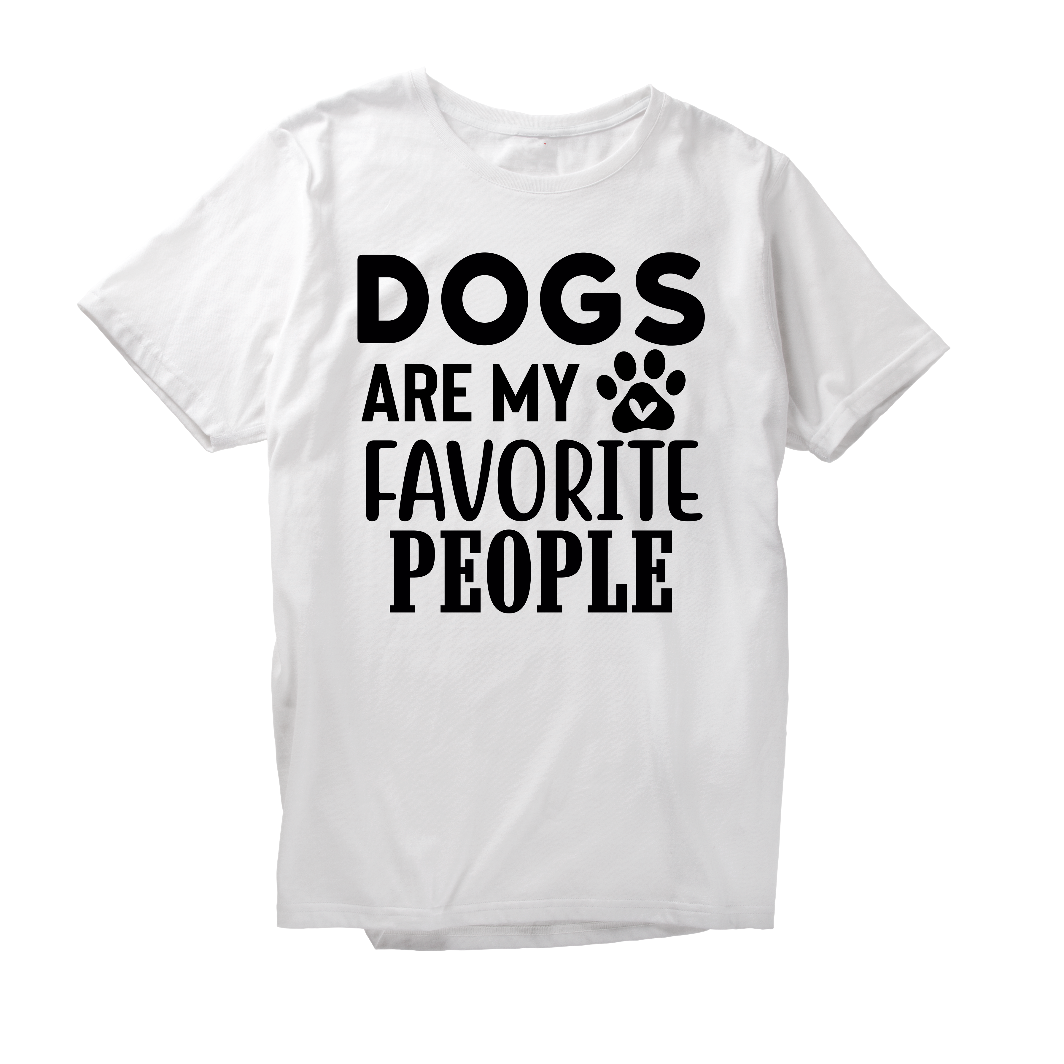 Alfaq Dogs Are My Favotite People T-Shirt