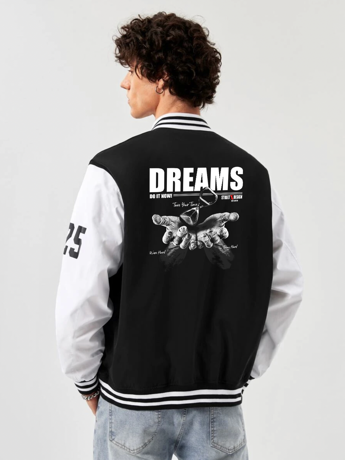 Alfaq Dreams varsity jacket
