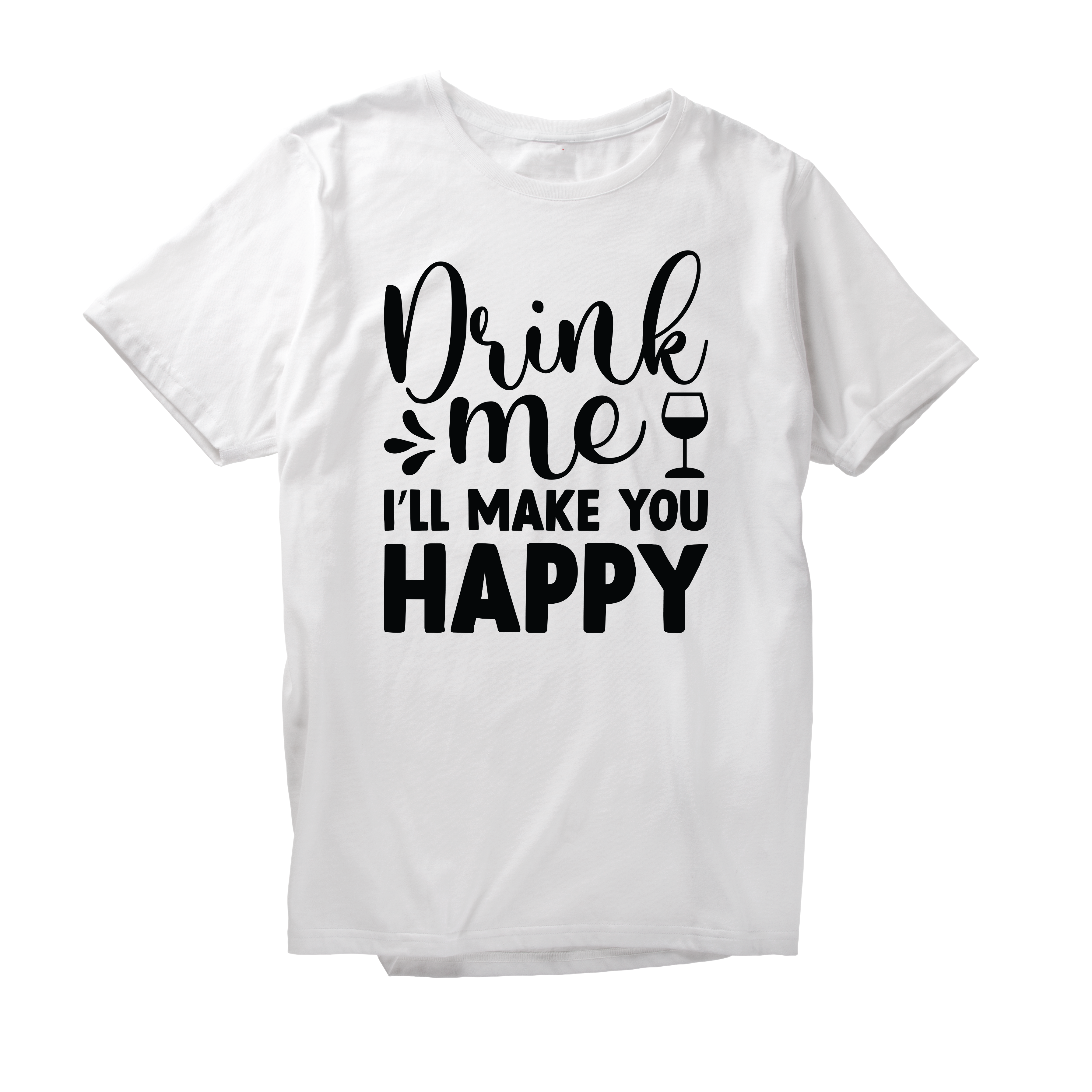 Alfaq Drink Me I'll Make You Happy T-Shirt