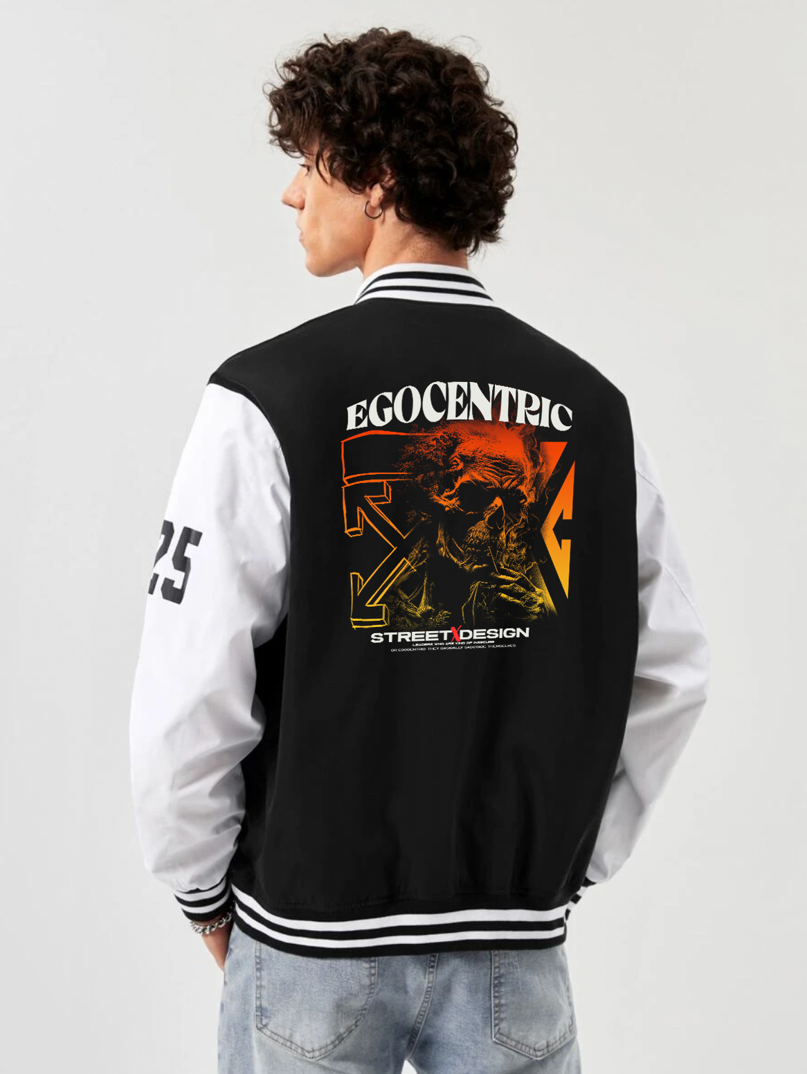 Alfaq Egocentric varsity jacket