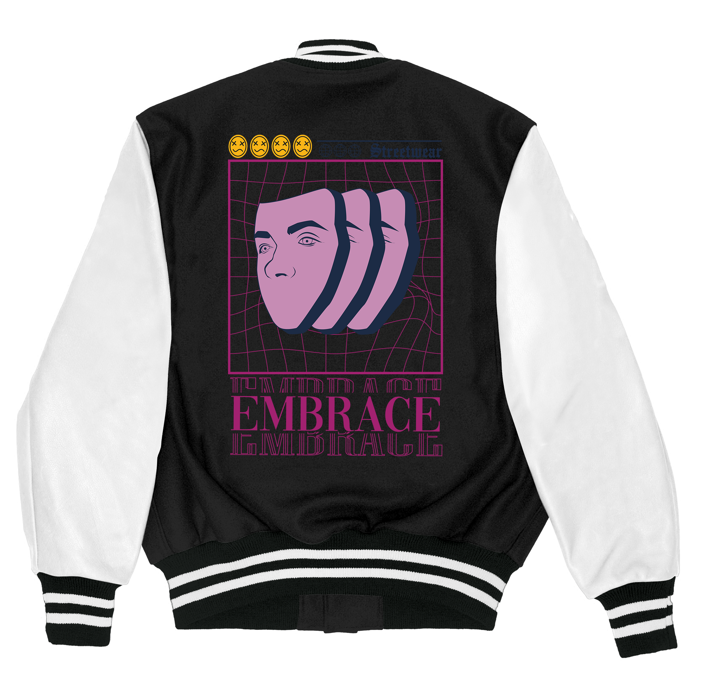 Alfaq Embrace varsity jacket