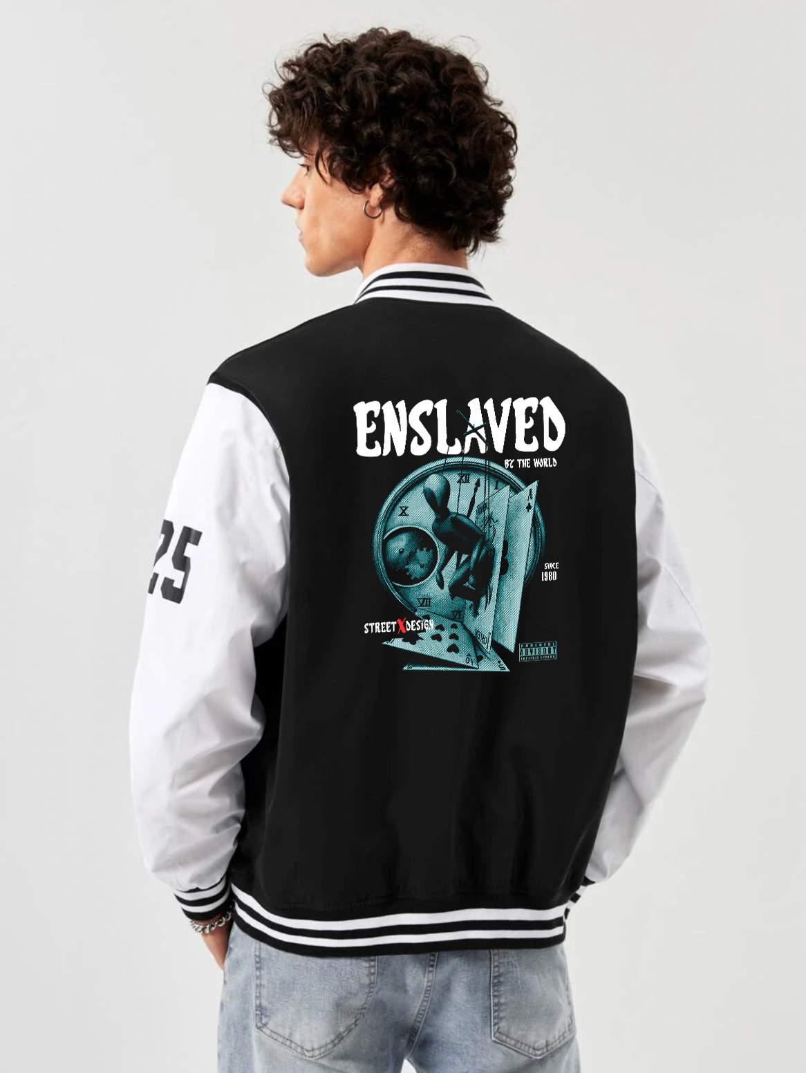 Alfaq Enslaved varsity jacket