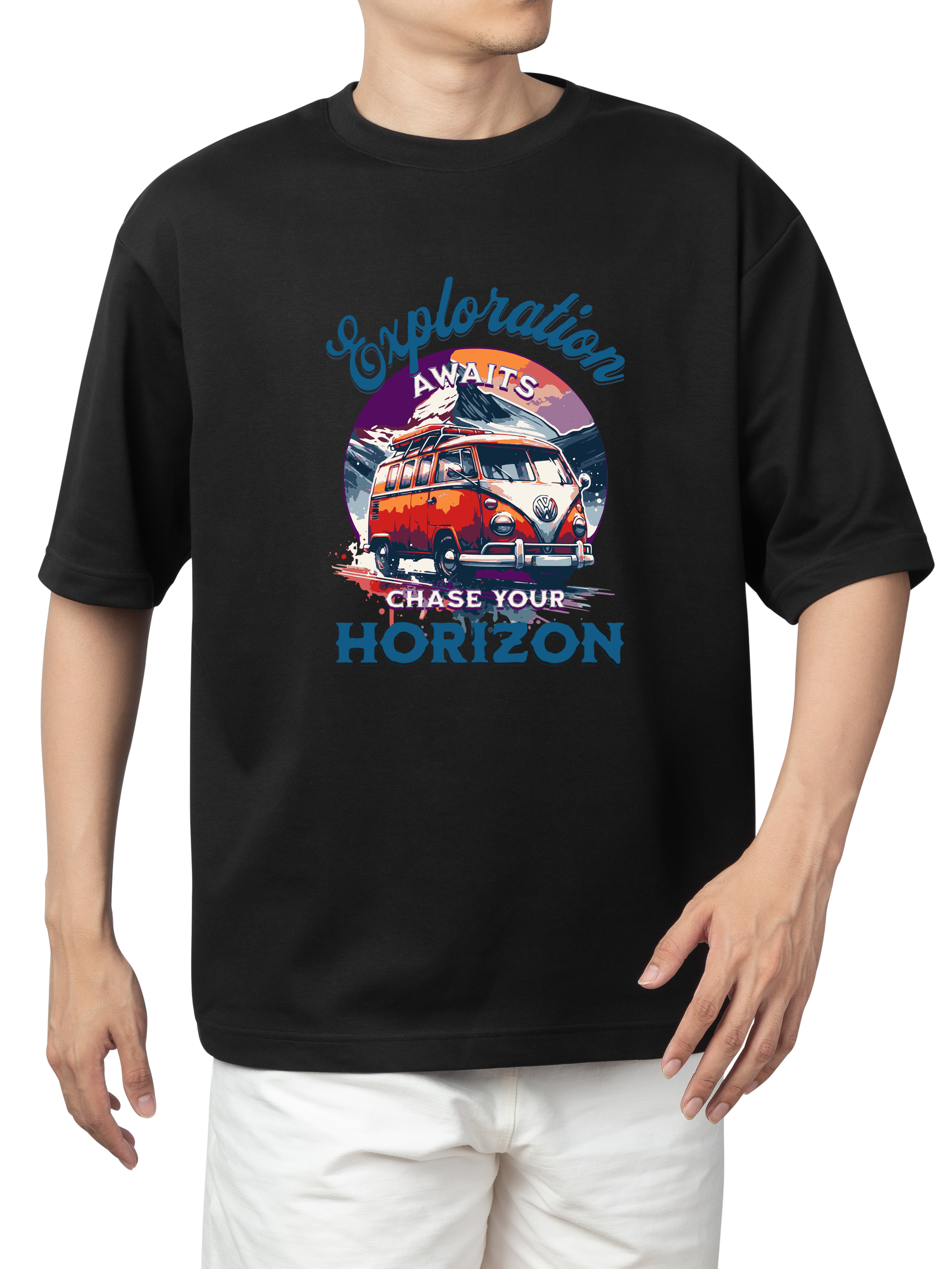 Alfaq Exploration Awaits Chase Your Horizon T-Shirt