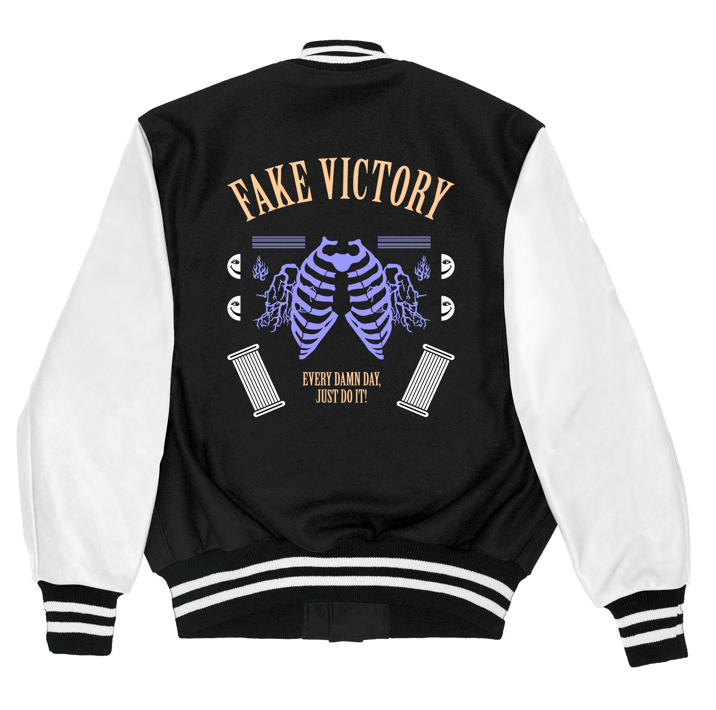 Alfaq Fake Victory varsity jacket