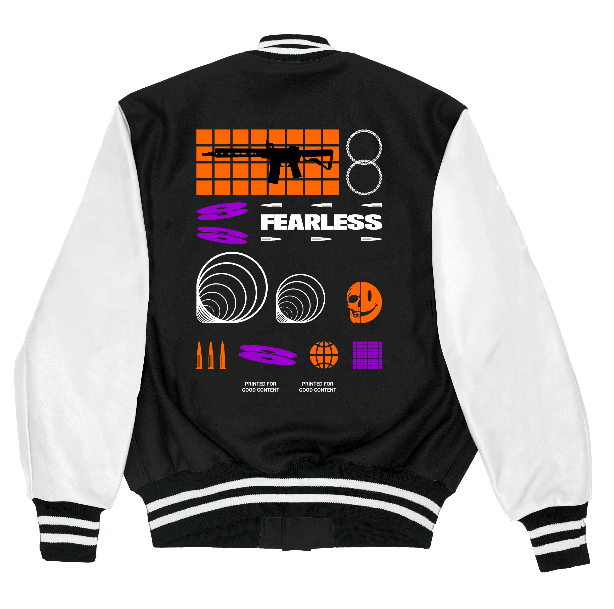Alfaq Fearless varsity jacket