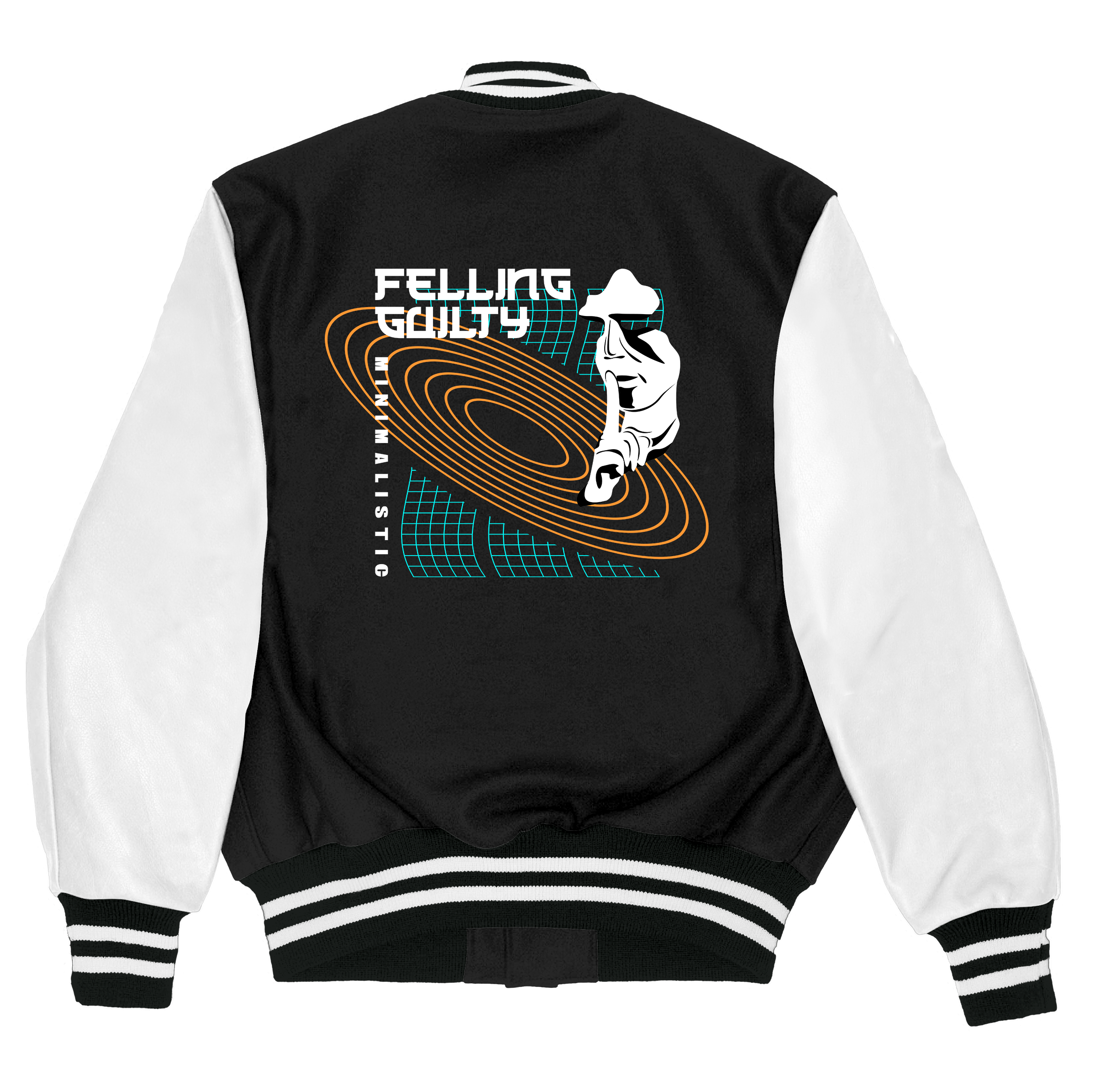 Alfaq Feeling Guilty varsity jacket