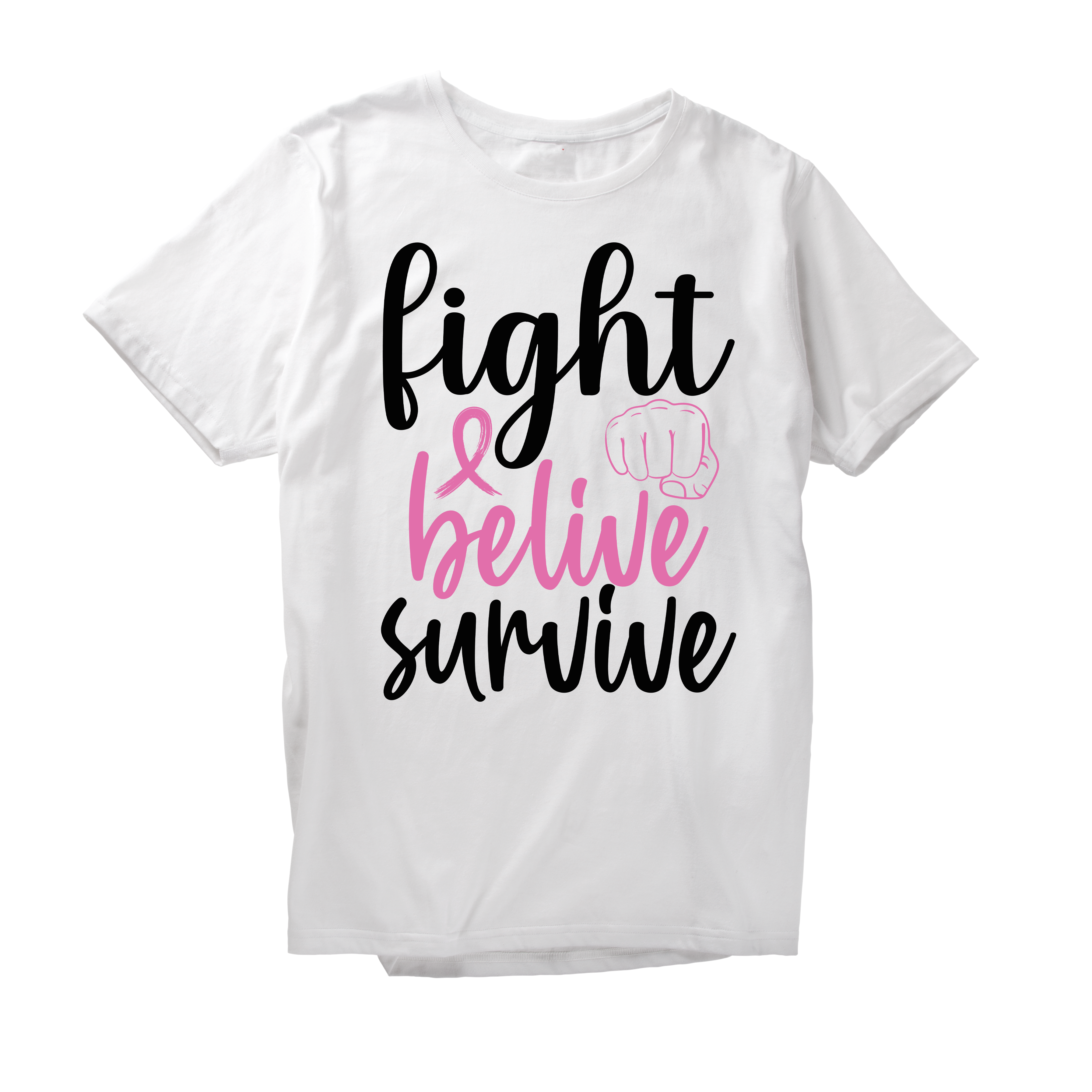 Alfaq Fight Belive Survive T-Shirt