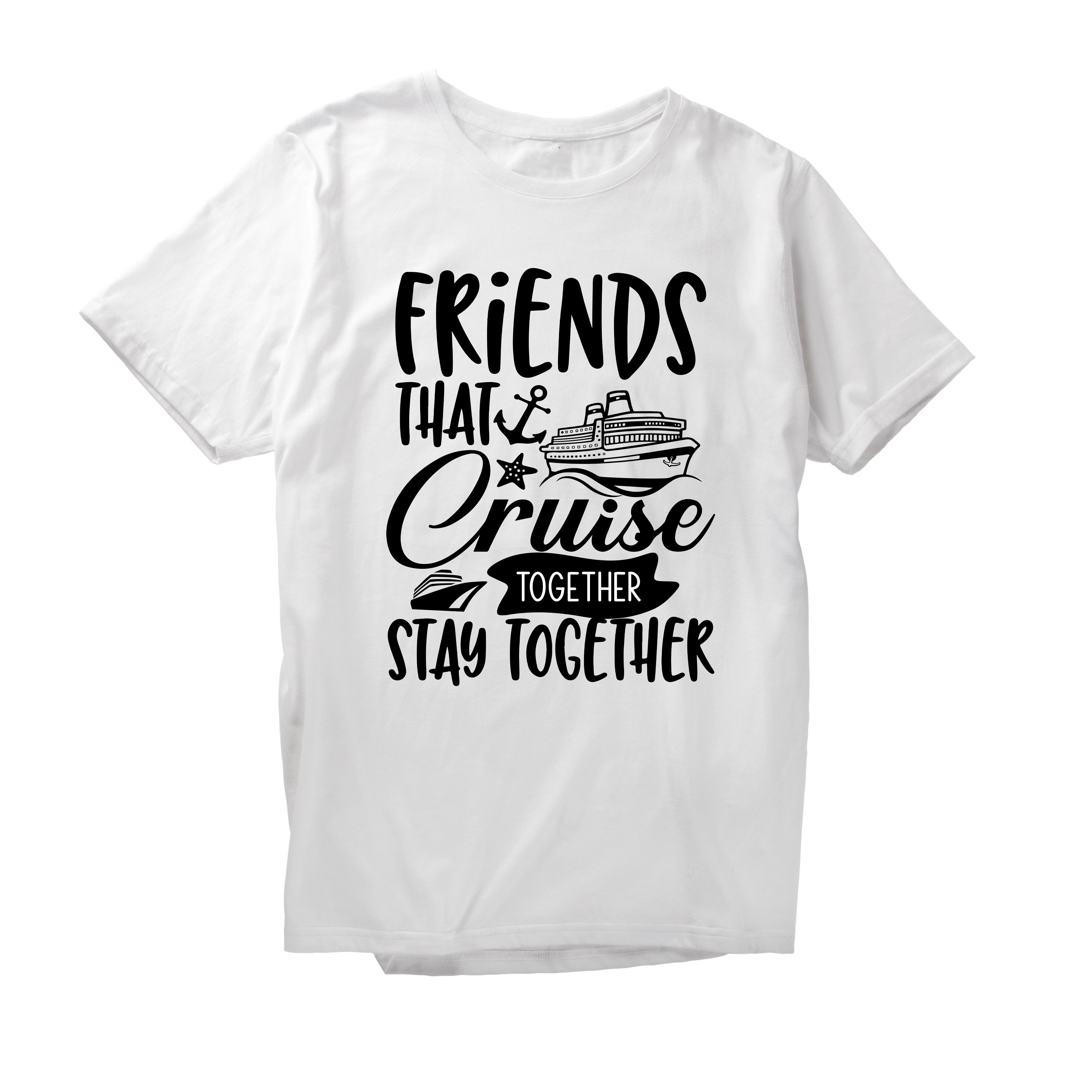 Alfaq Friends That Cruise Together Stay Together T-Shirt