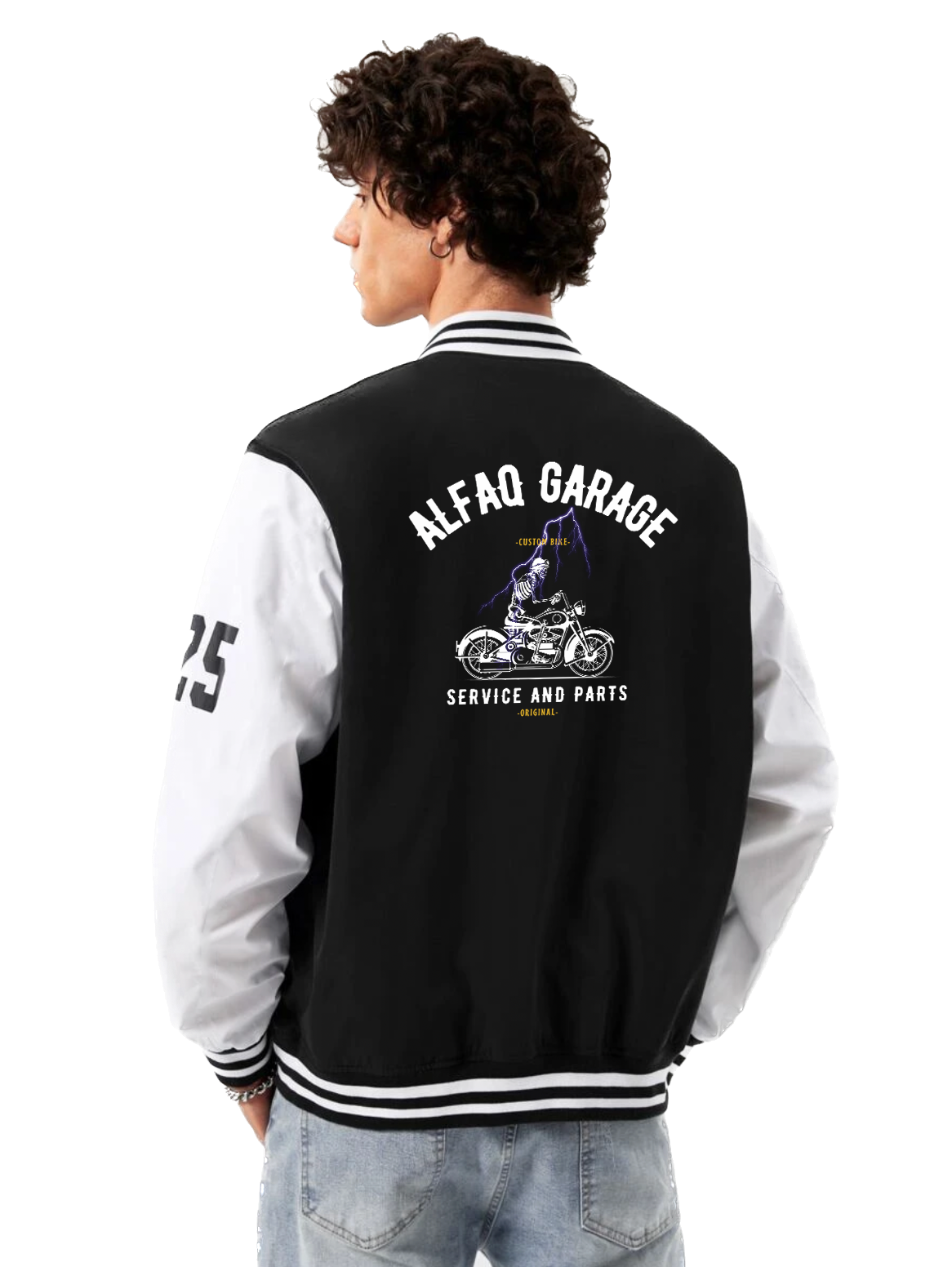 Alfaq Garage Varsity Jacket