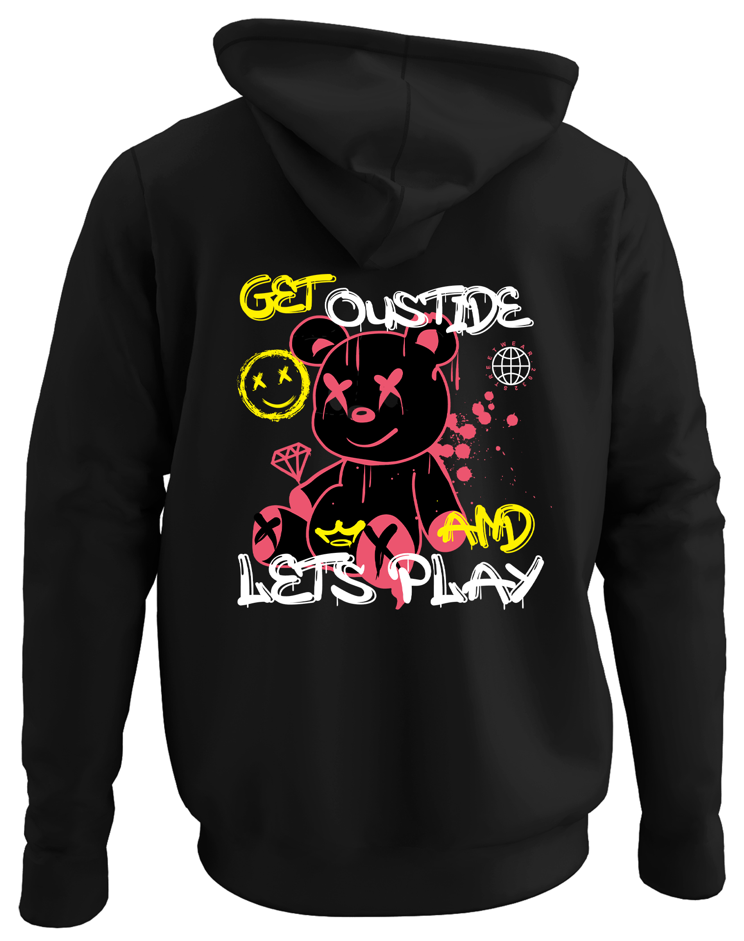 Alfaq Get Oustide and lest play hoodie