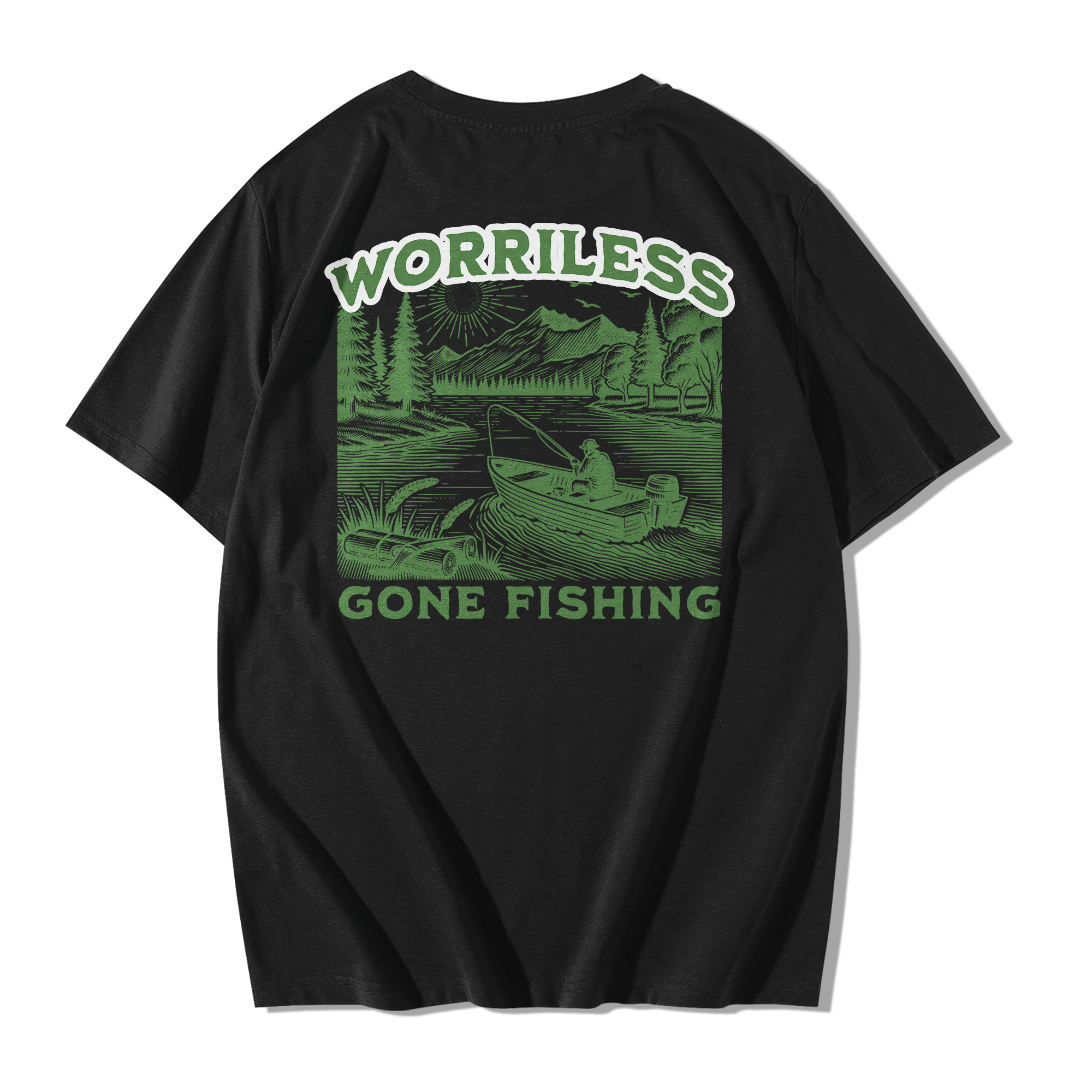 Alfaq Gone fishing Oversize T-Shirt