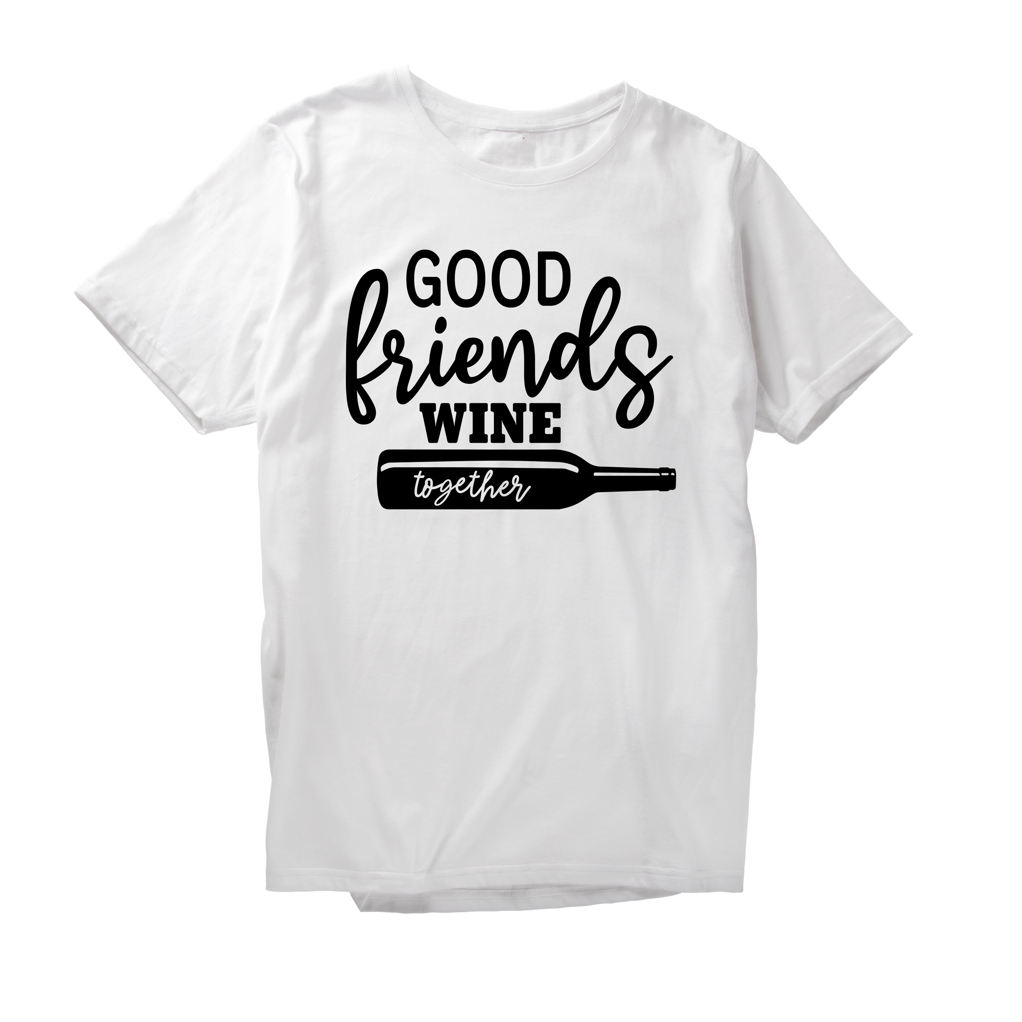 Alfaq Good Friends Wine Together T-Shirt