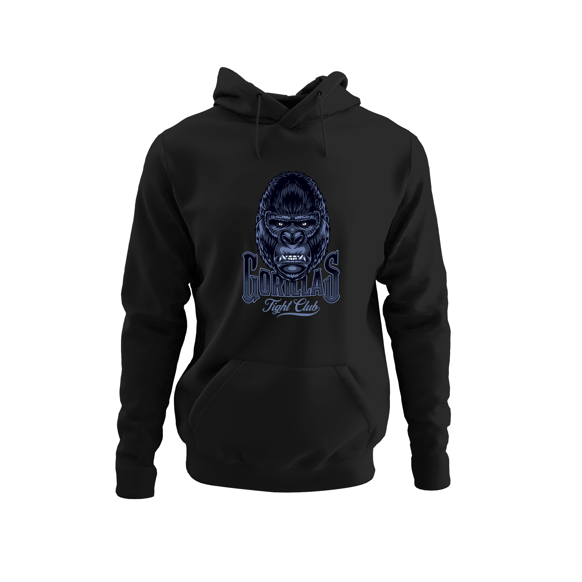 Algaq Gorillas Fight Club - Wild Animal Hoodie
