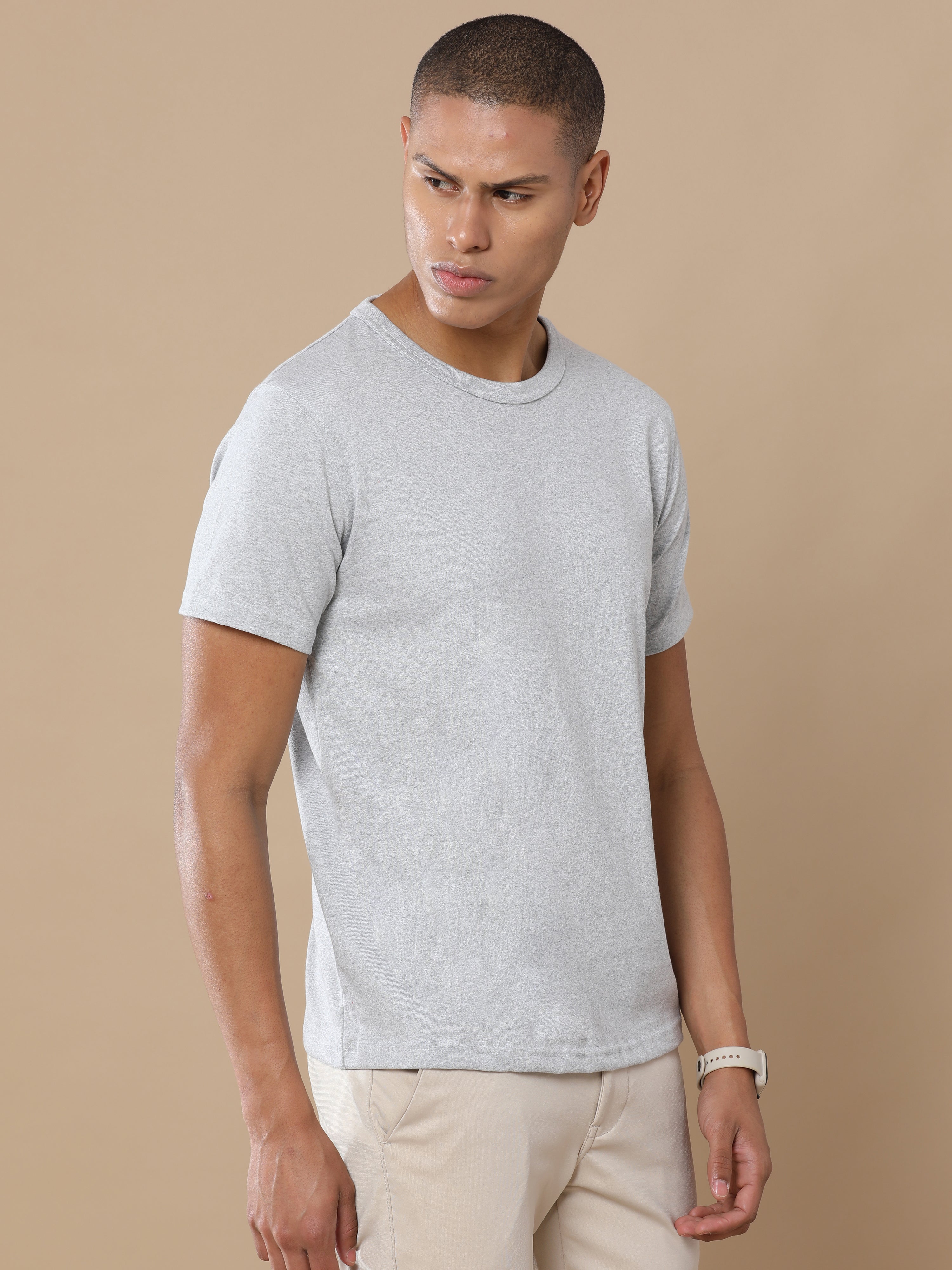 Basic Sustainable Grey Tshirt