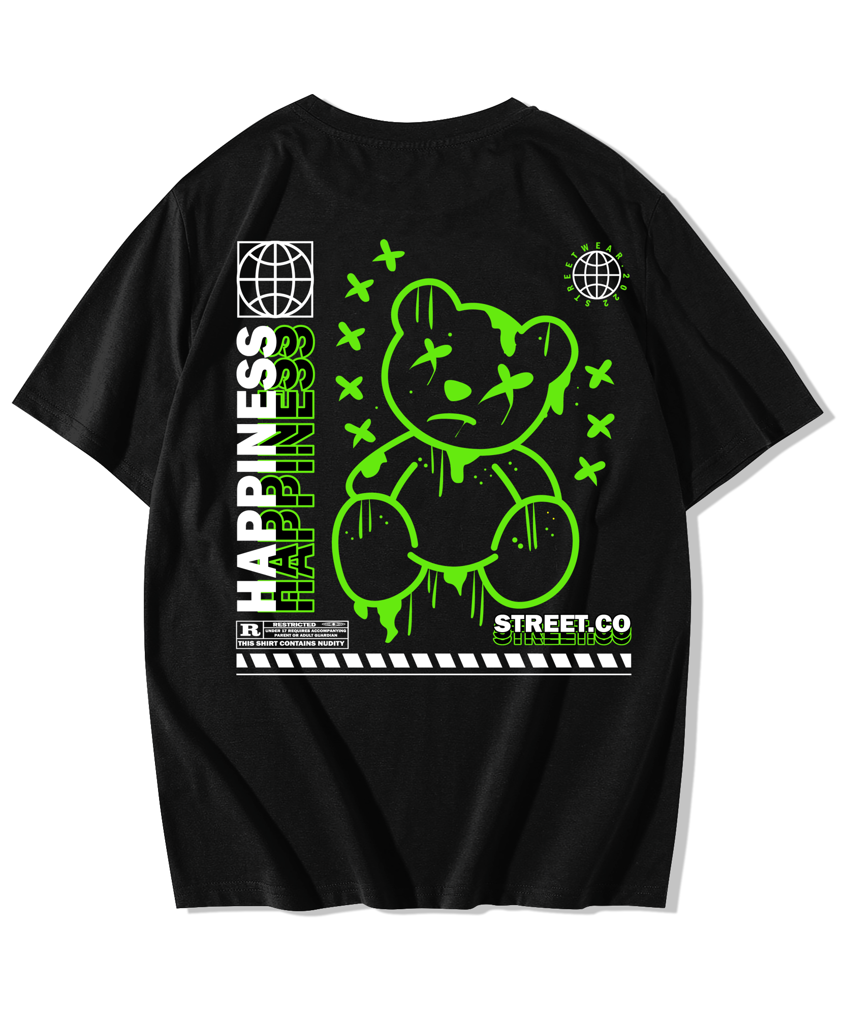 Alfaq Happiness Oversized T-Shirt