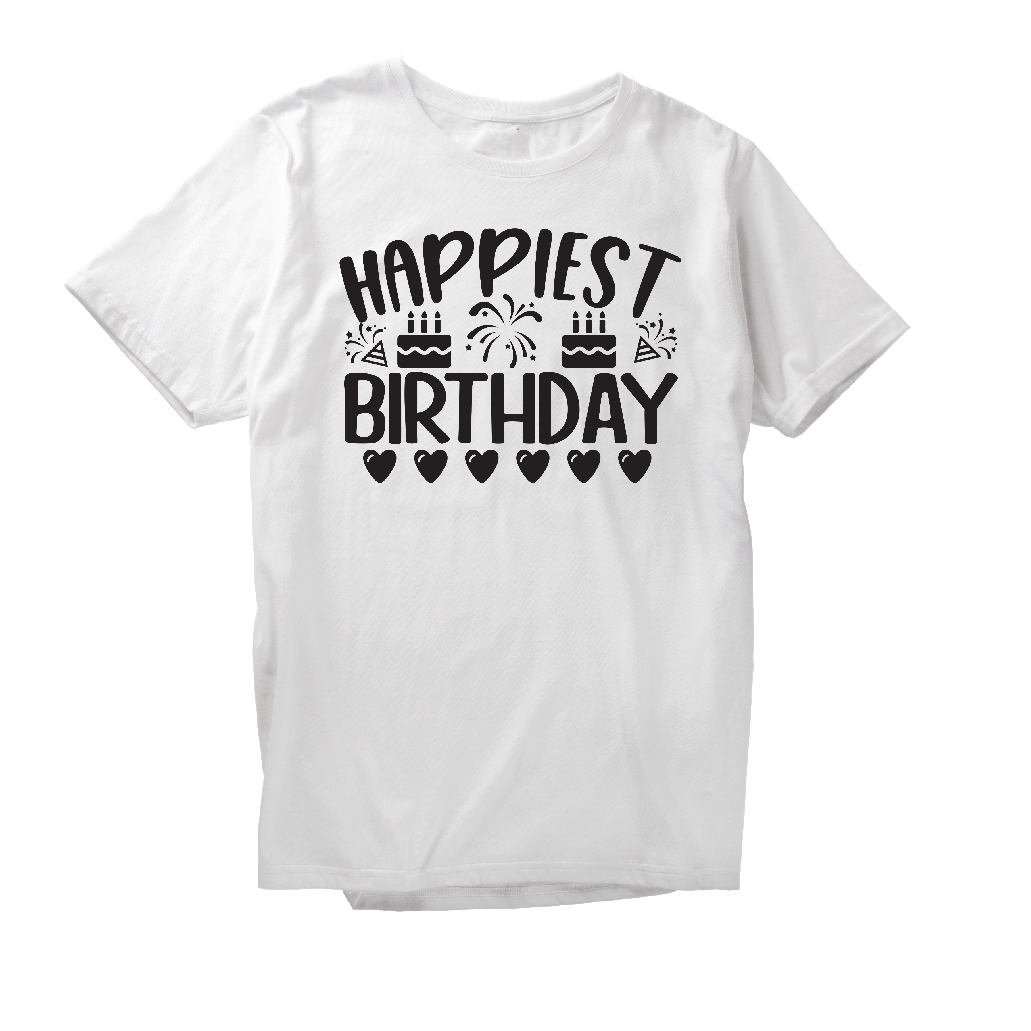 Alfaq Happiest birthday T-Shirt