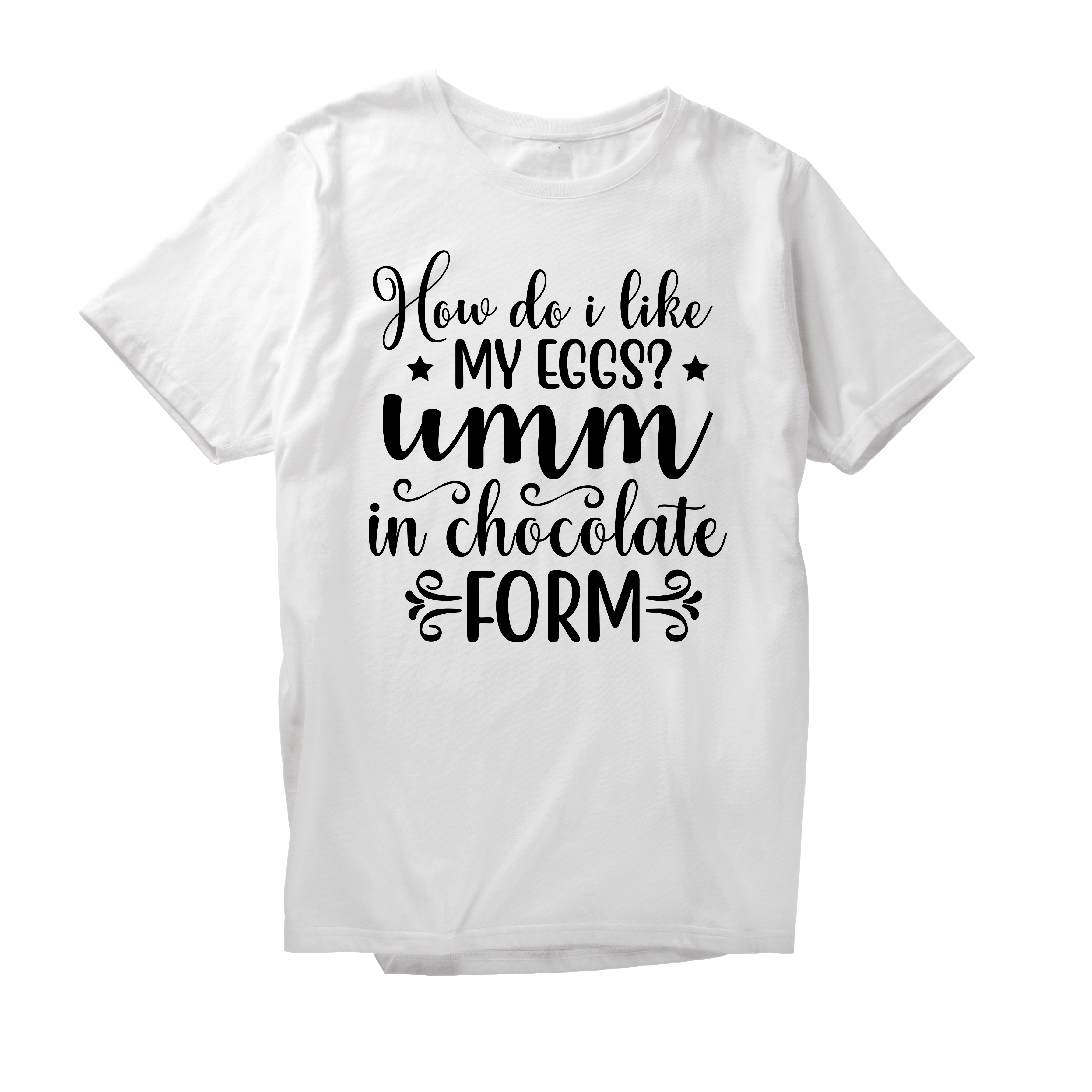 Alfaq How Do I Like Umm In Chocolate Form T-Shirt