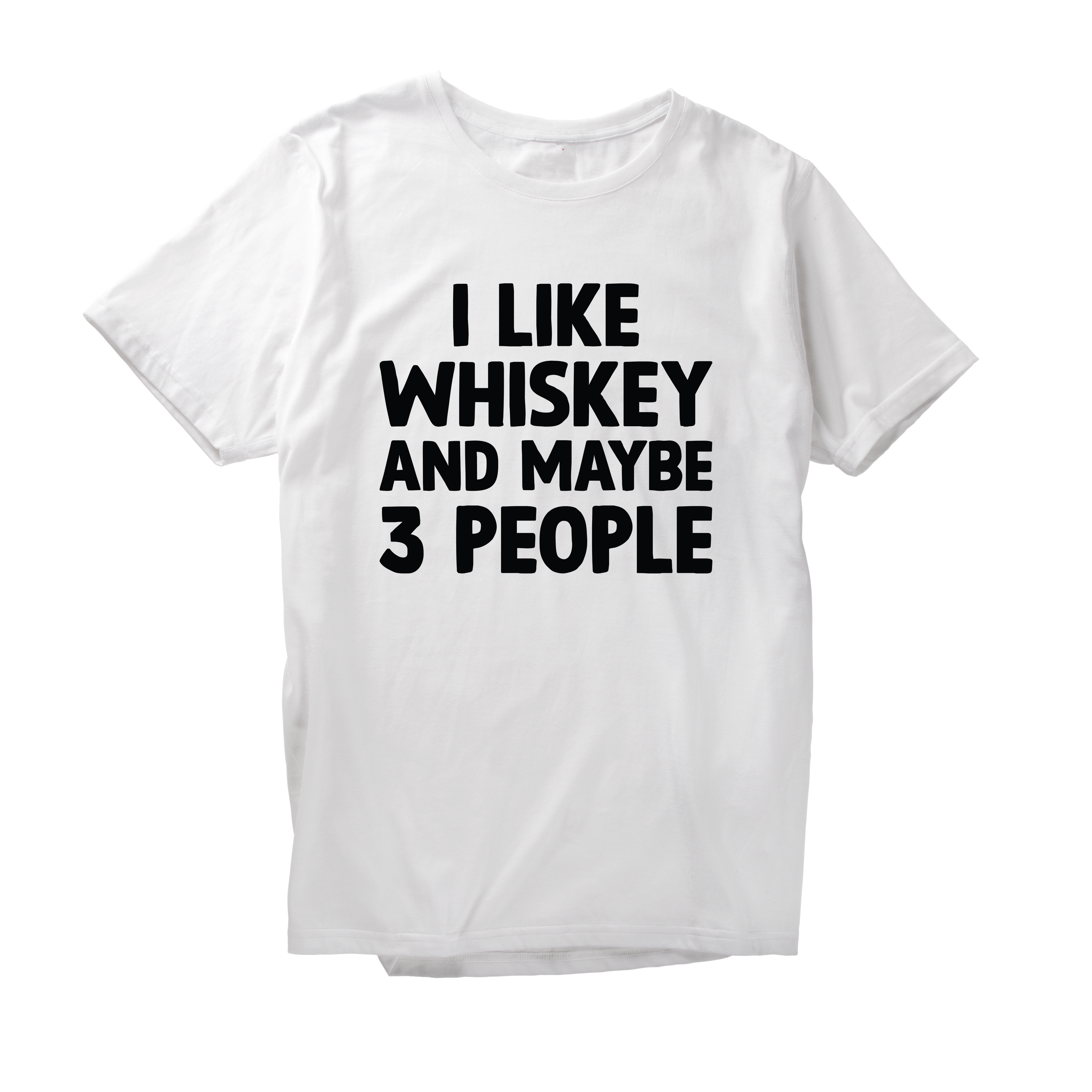 Alfaq I Like Whiskey And Maybe Three People T-Shirt