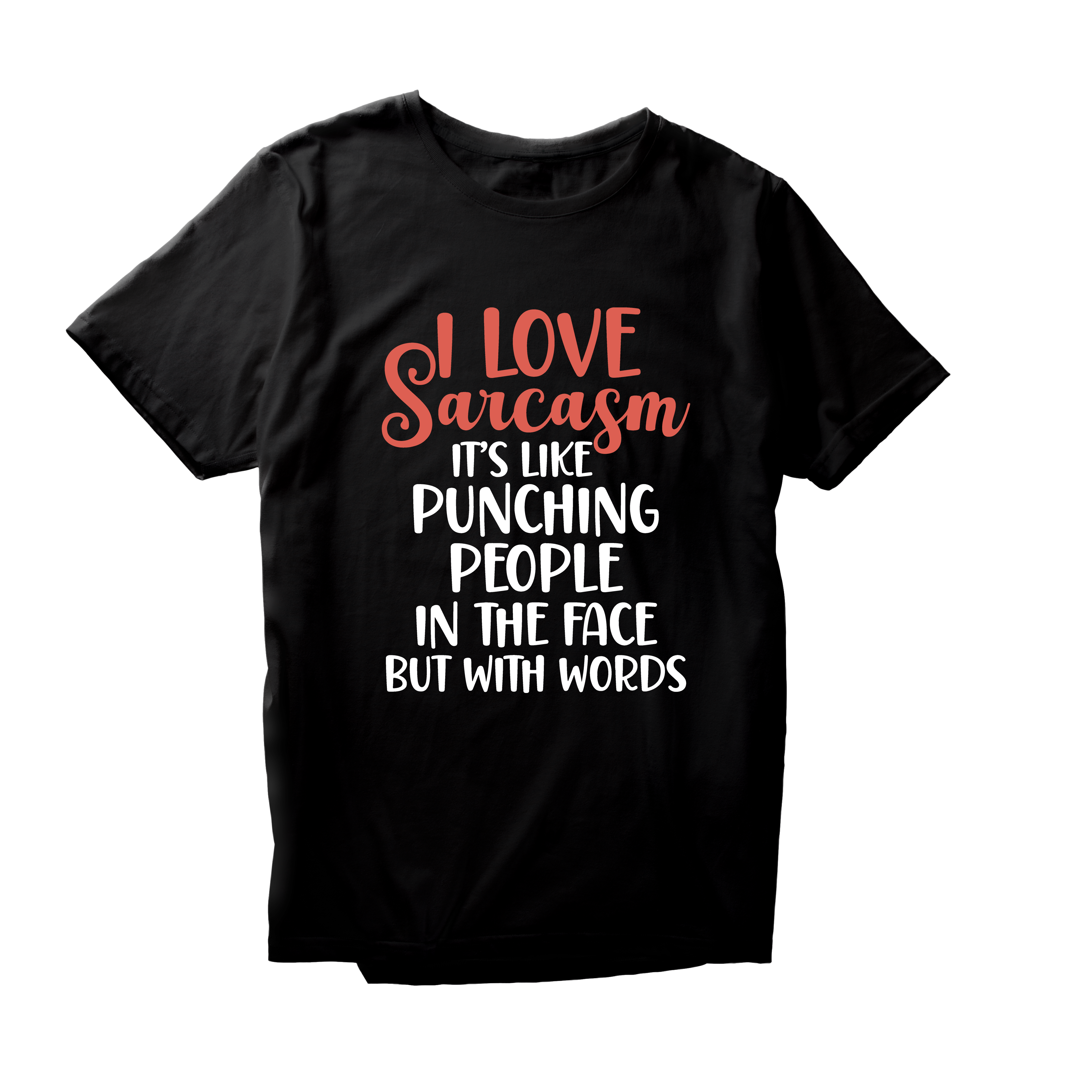 Alfaq I Love Sarcasm T-Shirt