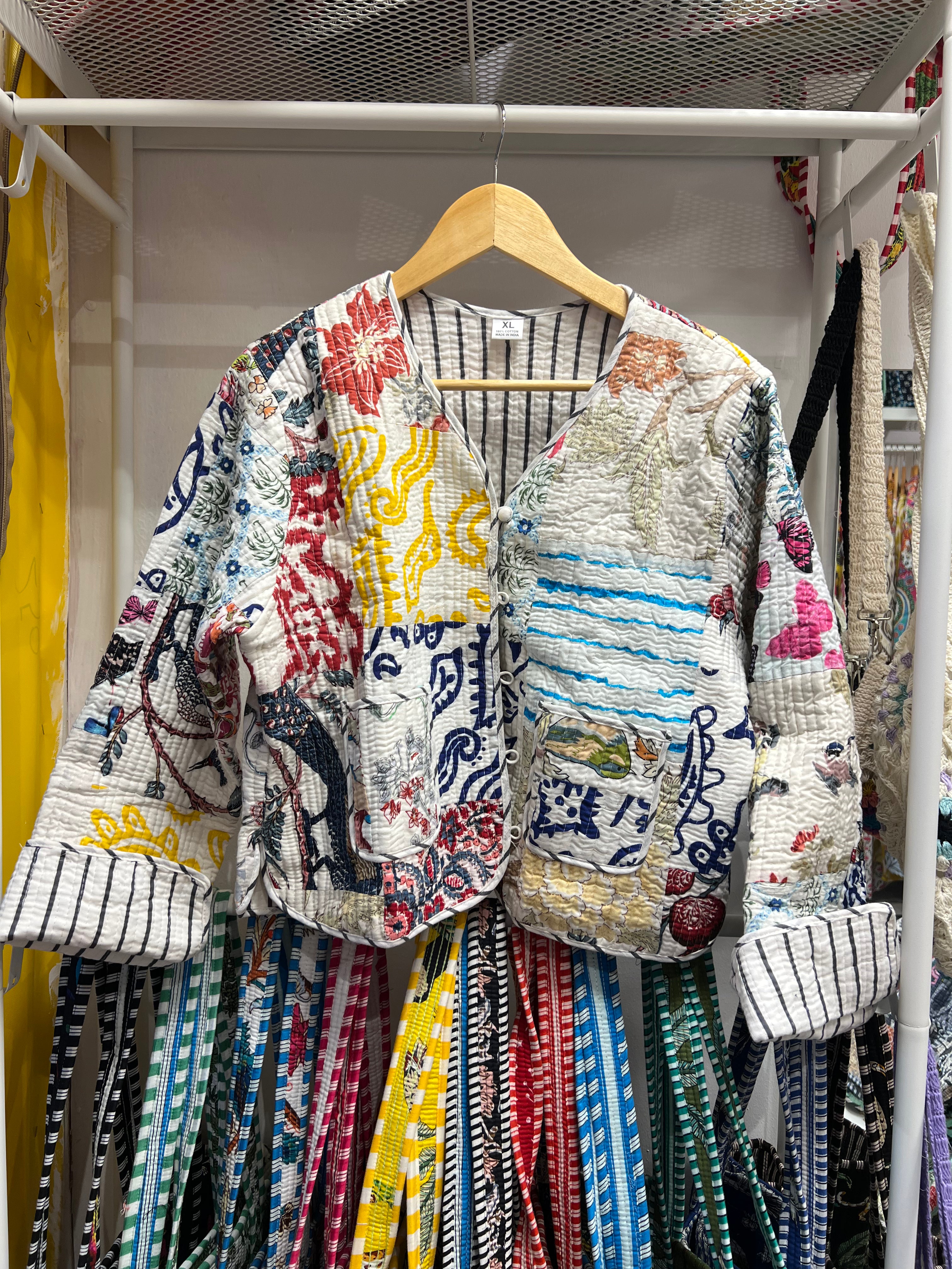 Patch Work Quilted Jacket