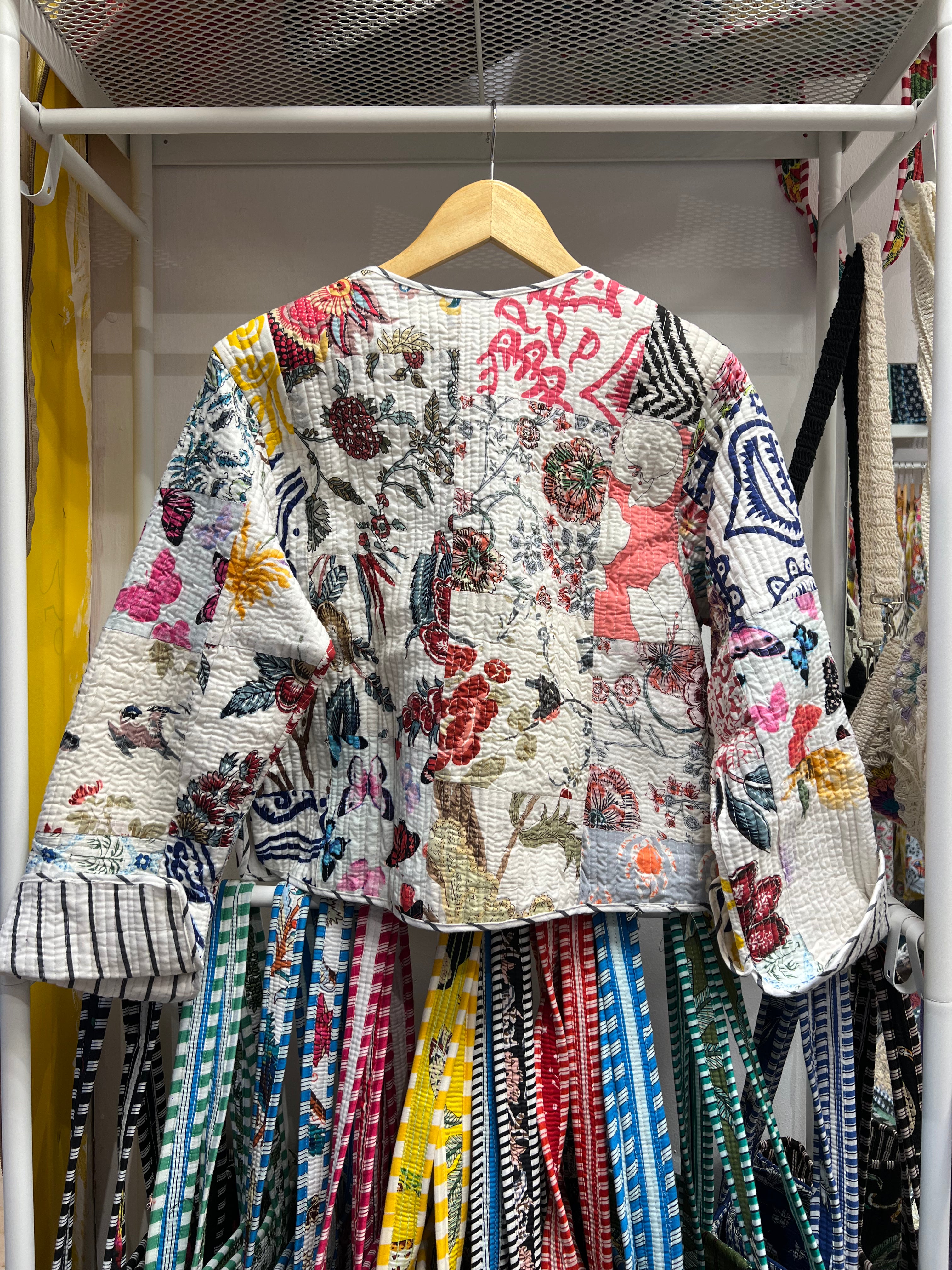 Patch Work Quilted Jacket