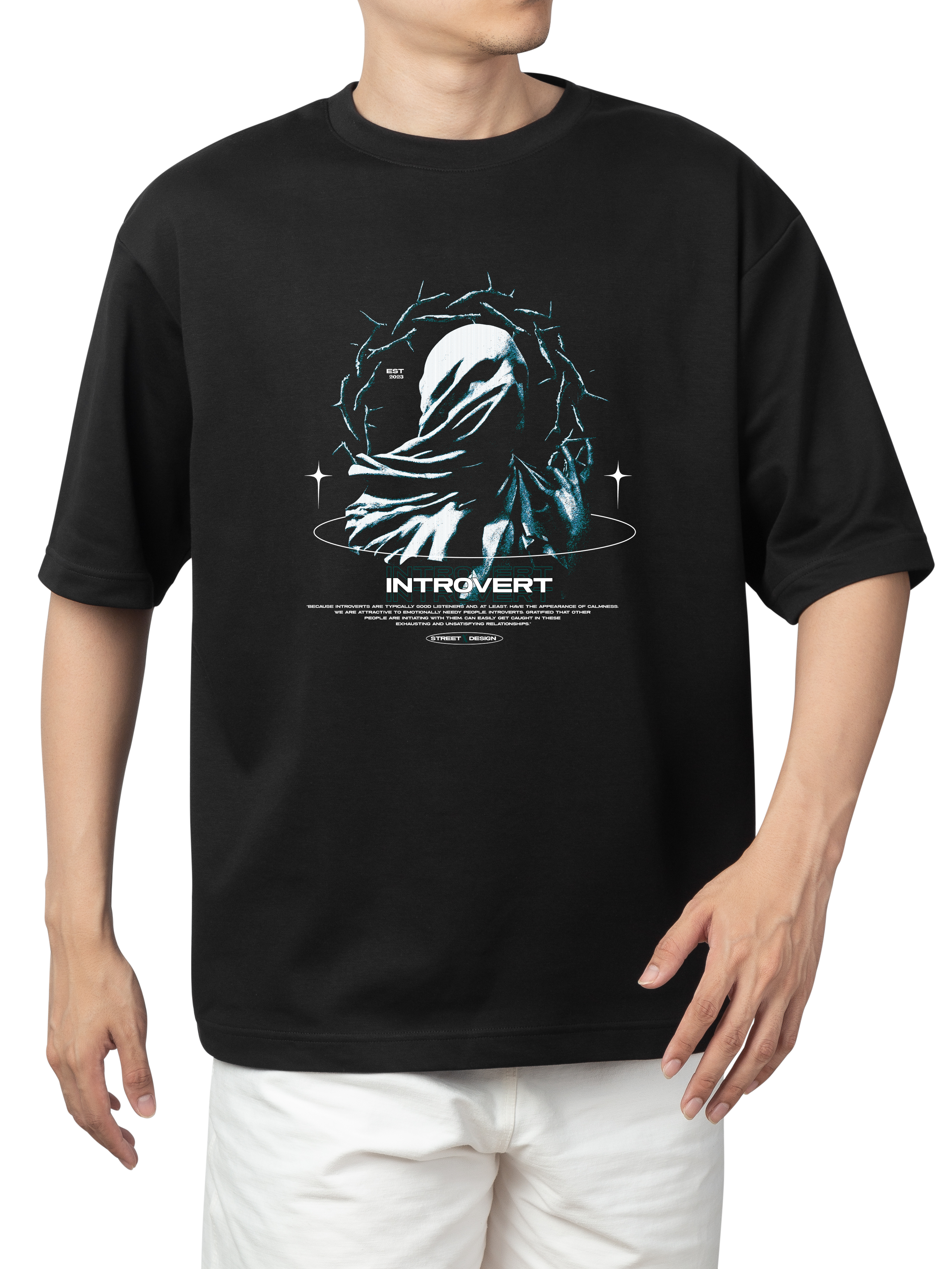 Alfaq Introvert Oversized T-shirt