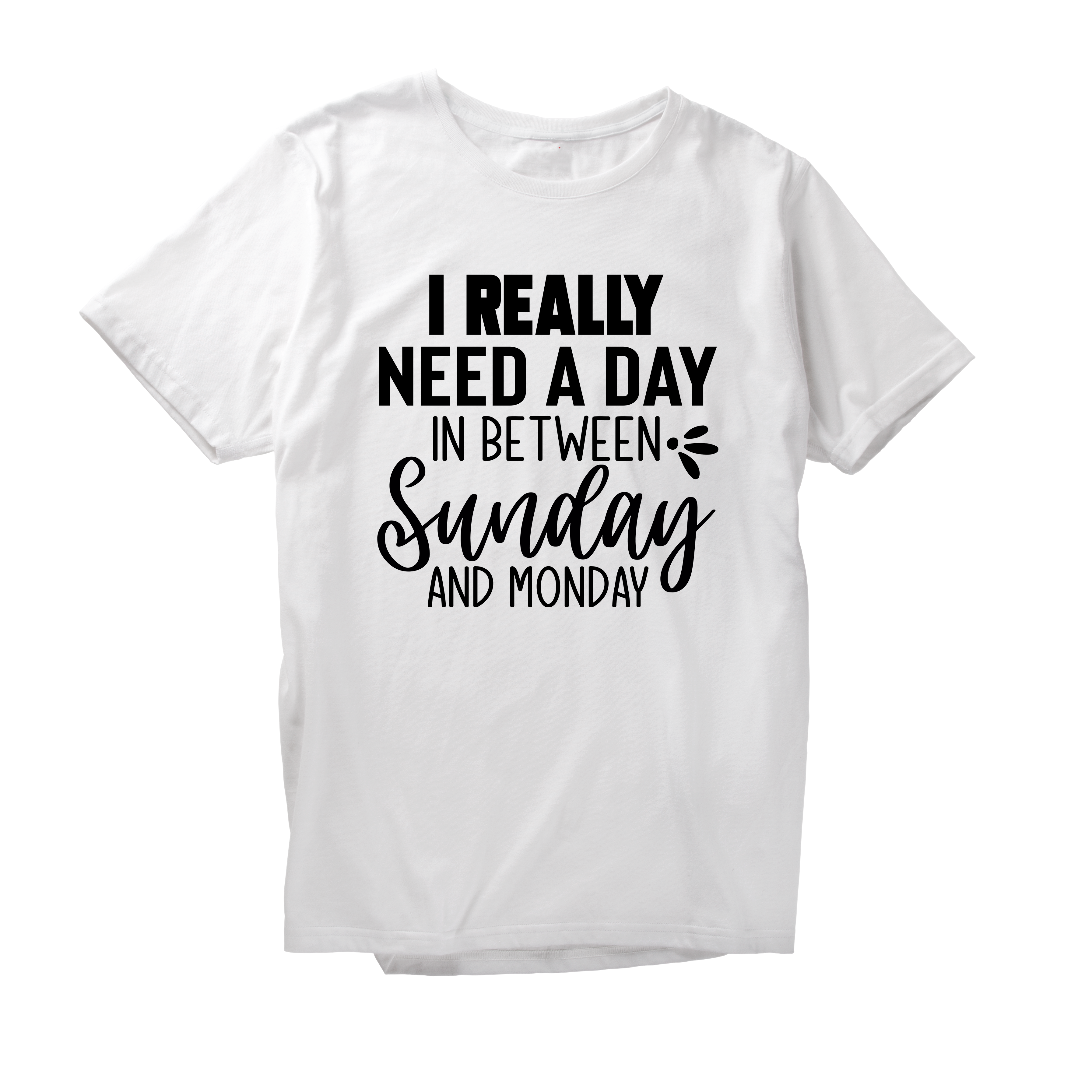 Alfaq I Really need a day in between sunday and monday T-Shirt