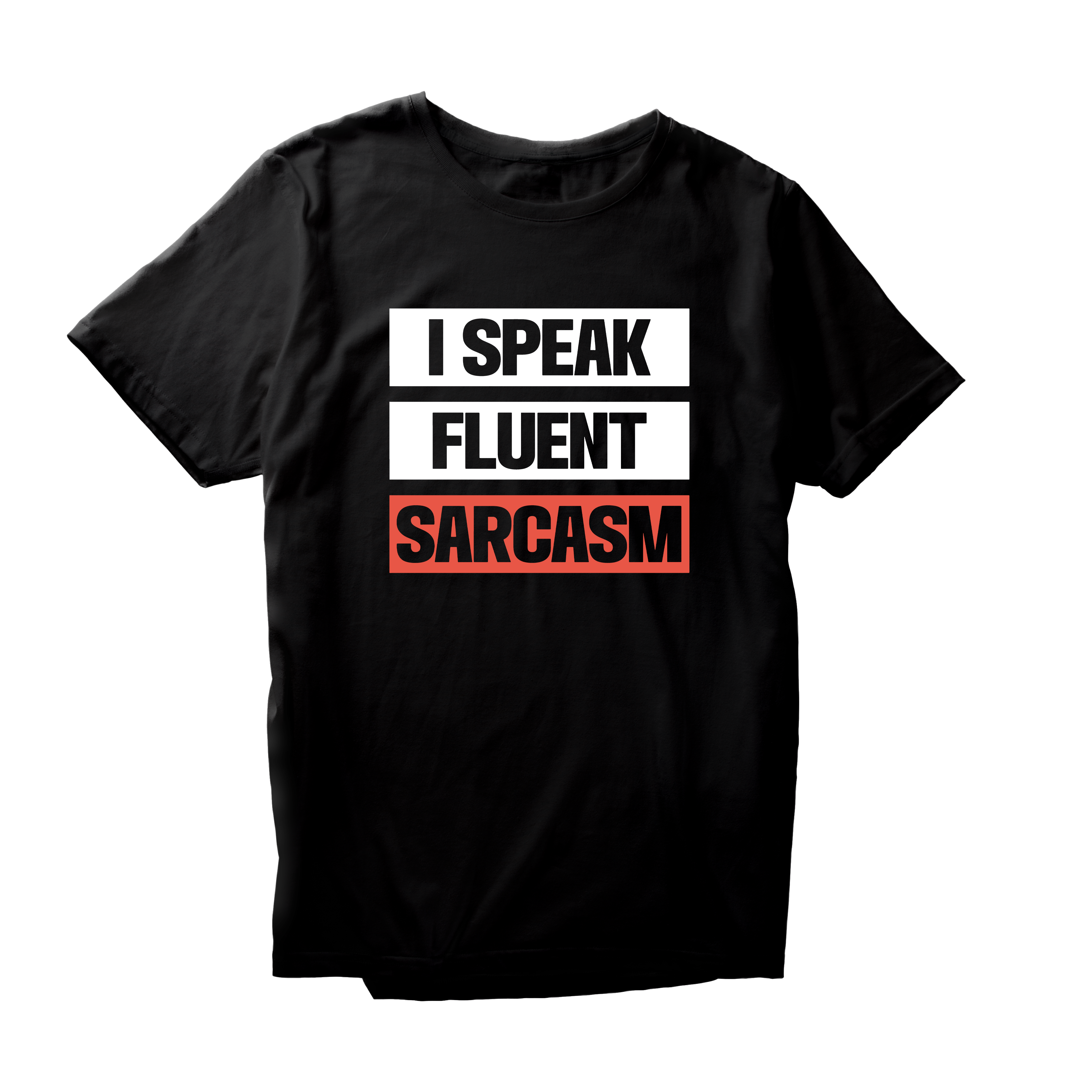 Alfaq I Speak Flient Sarcasm T-Shirt