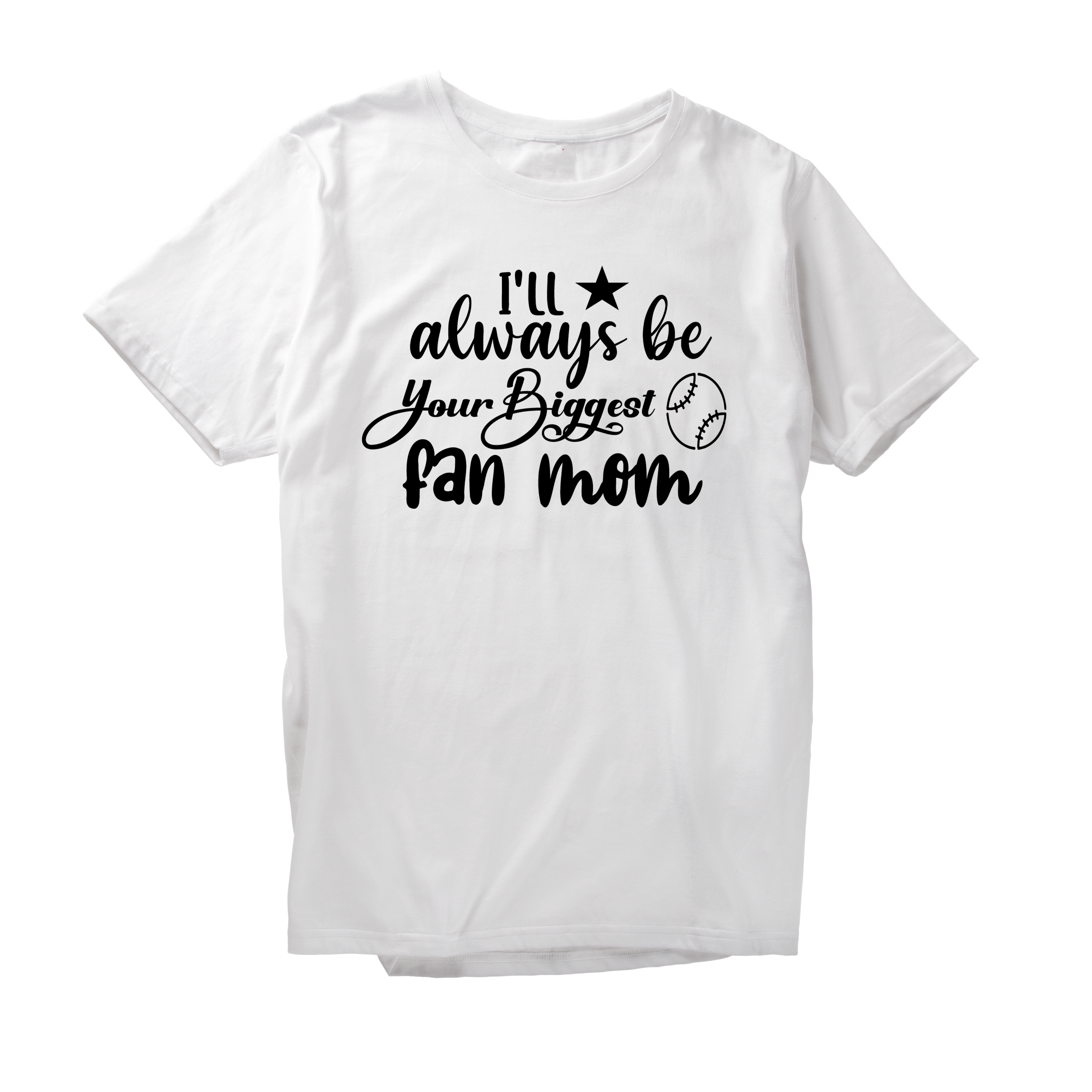 Alfaq I'll always be your biggest fan mom T-Shirt