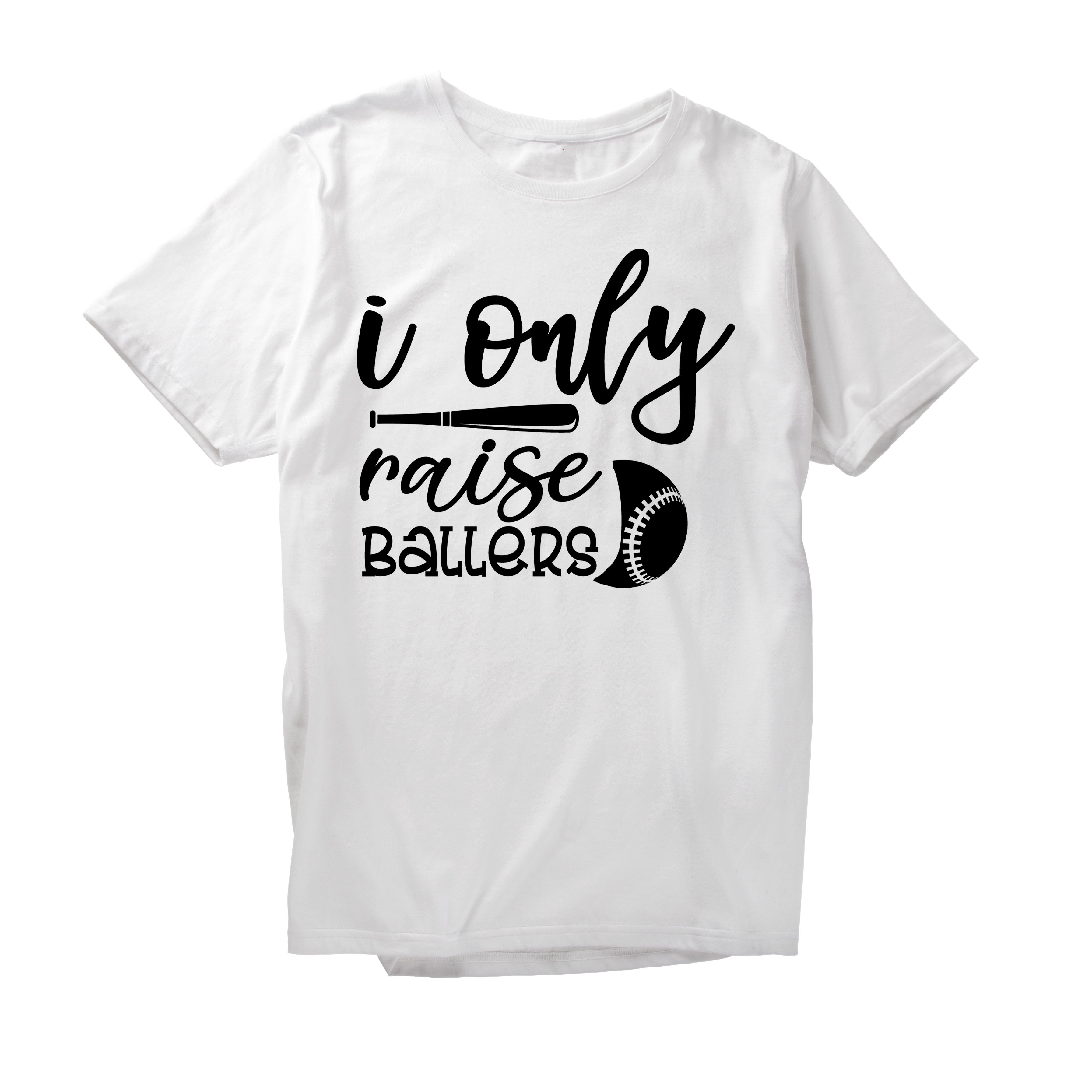 Alfaq I only raise ballers T-Shirt