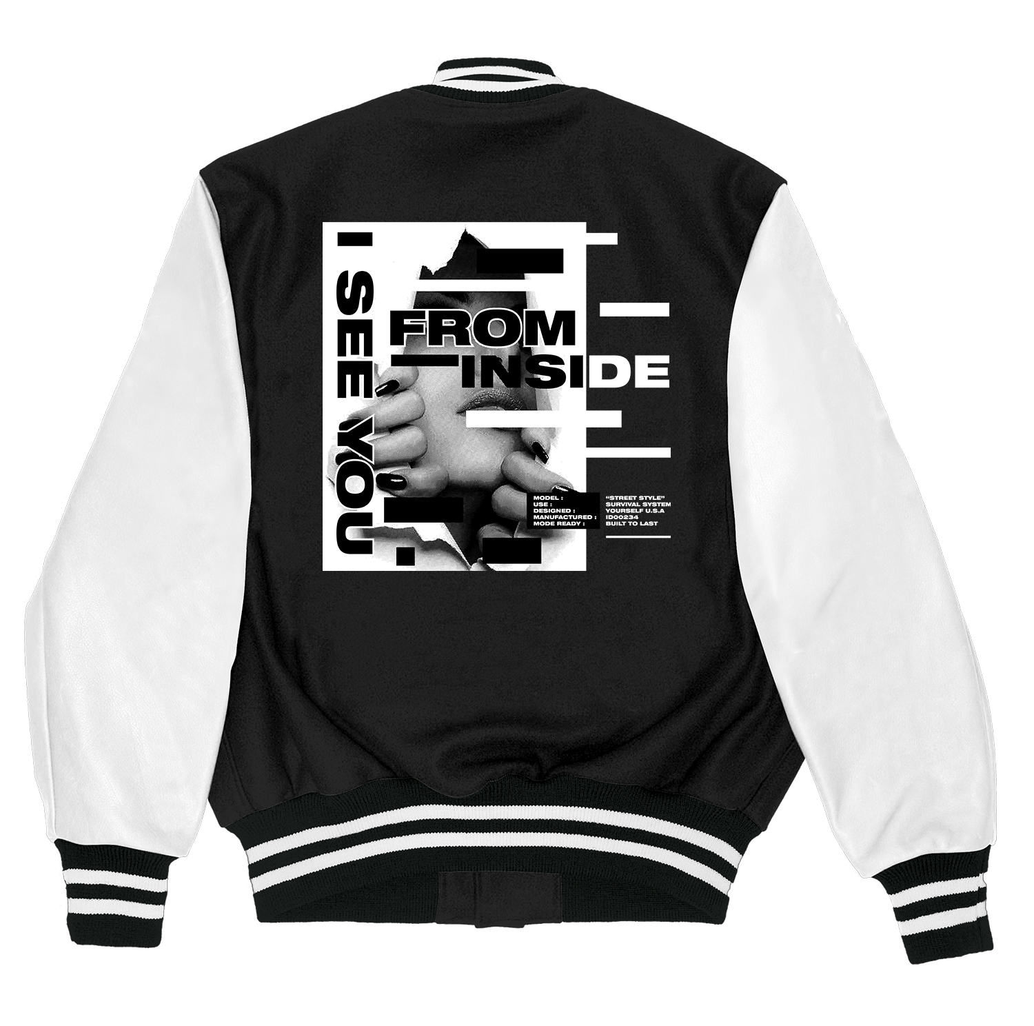 Alfaq I see you varsity jacket