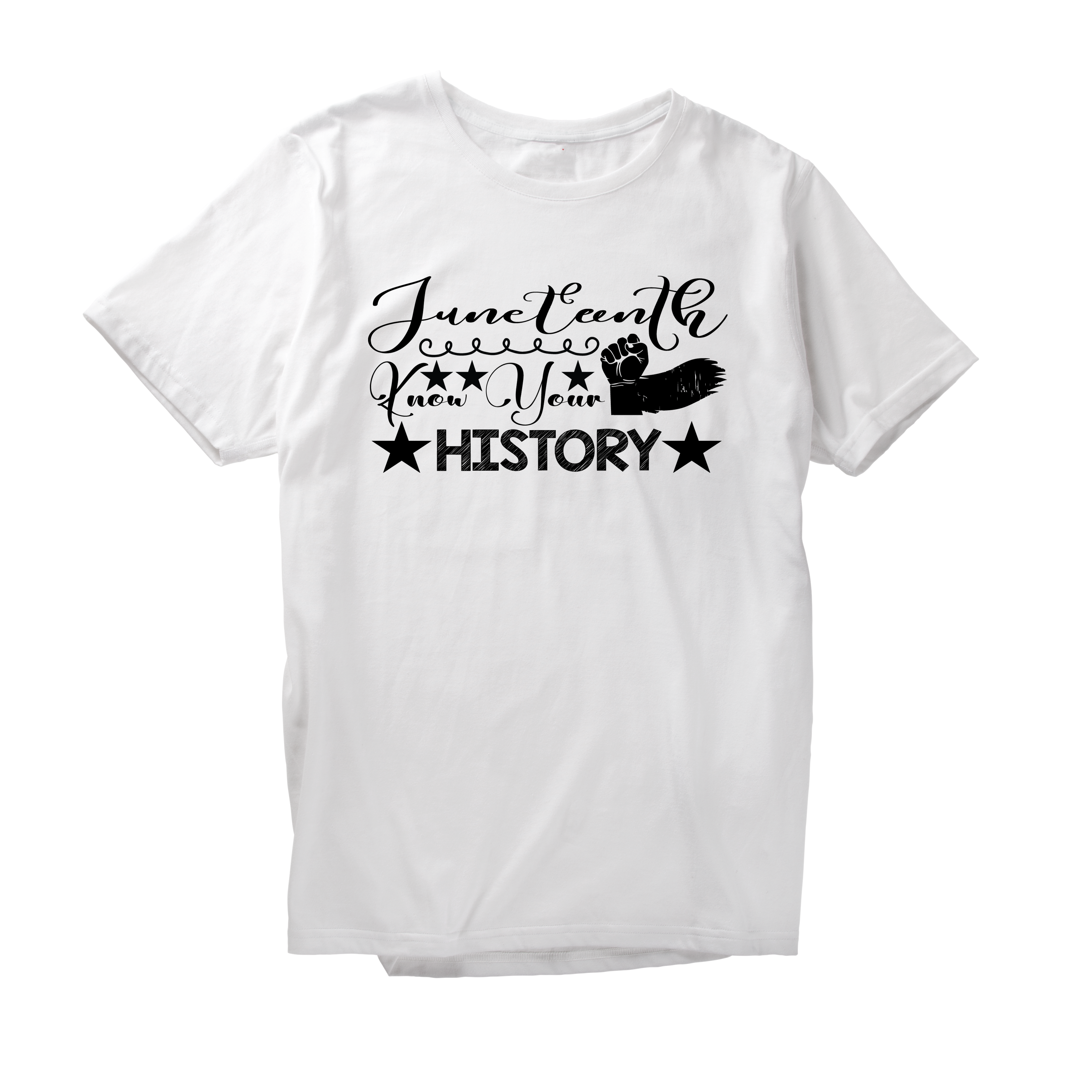 Alfaq Juneteenth Know your history T-Shirt