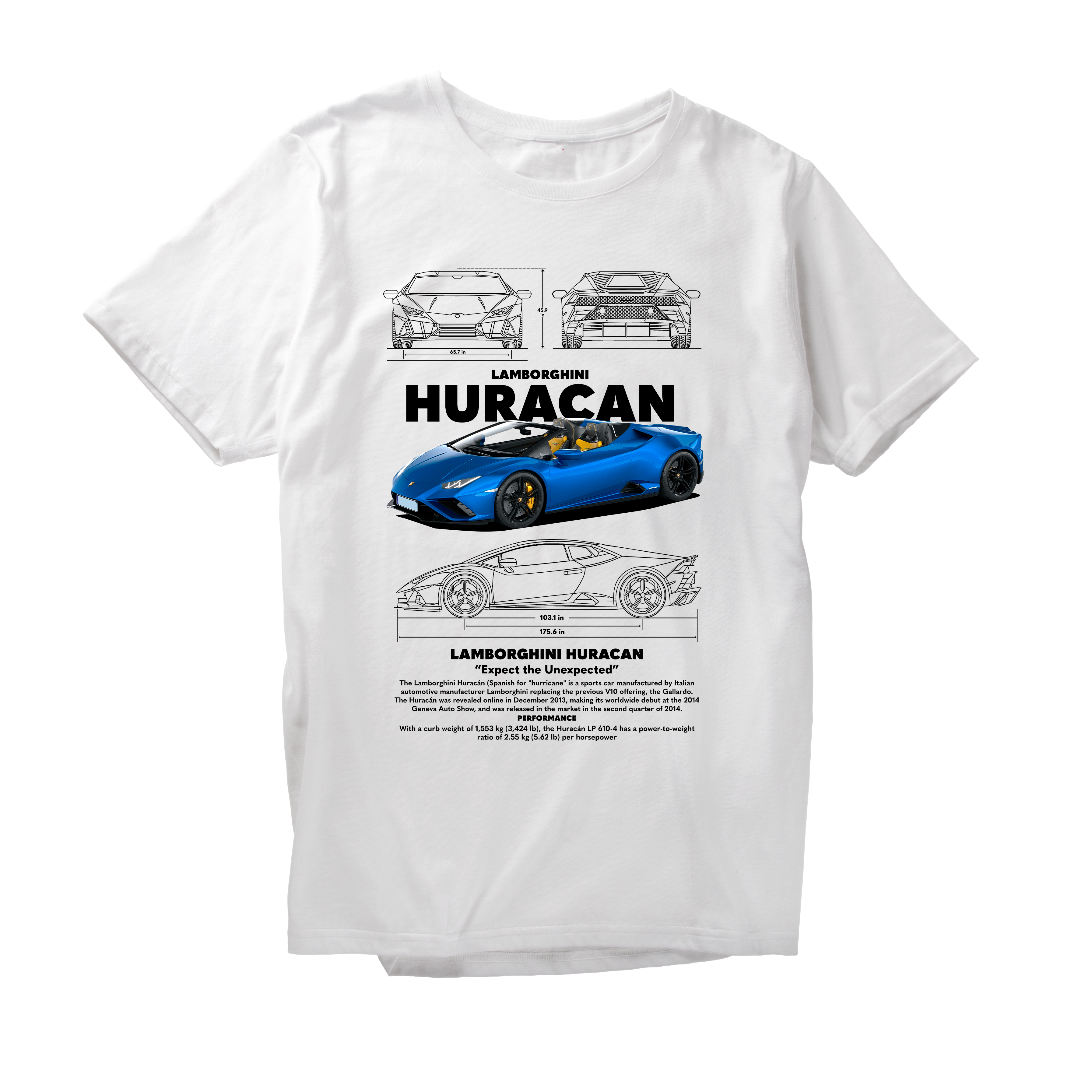 Alfaq LAMBORGHINI HURACAN T-Shirt