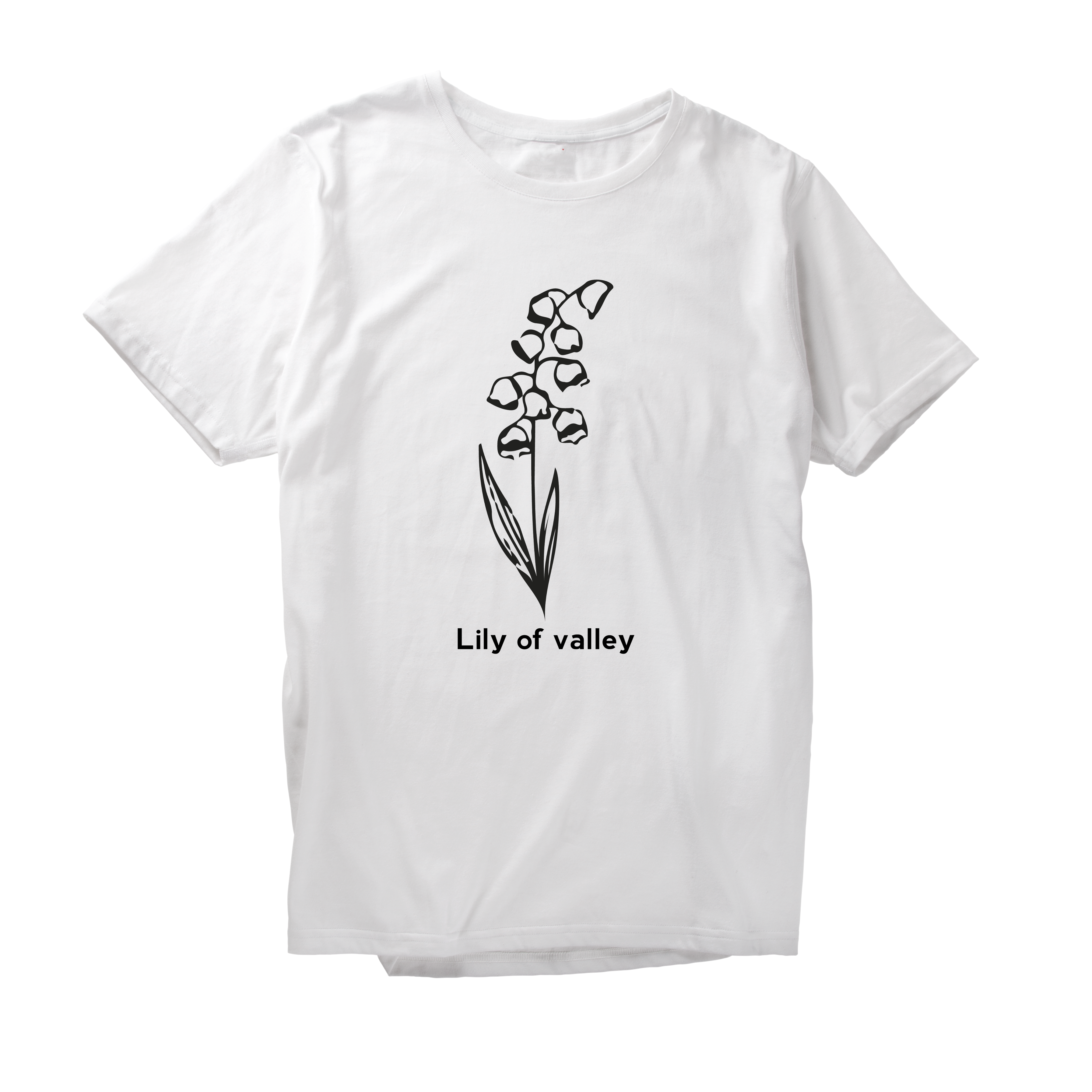 Alfaq Lily Of Valley Flower T-Shirt