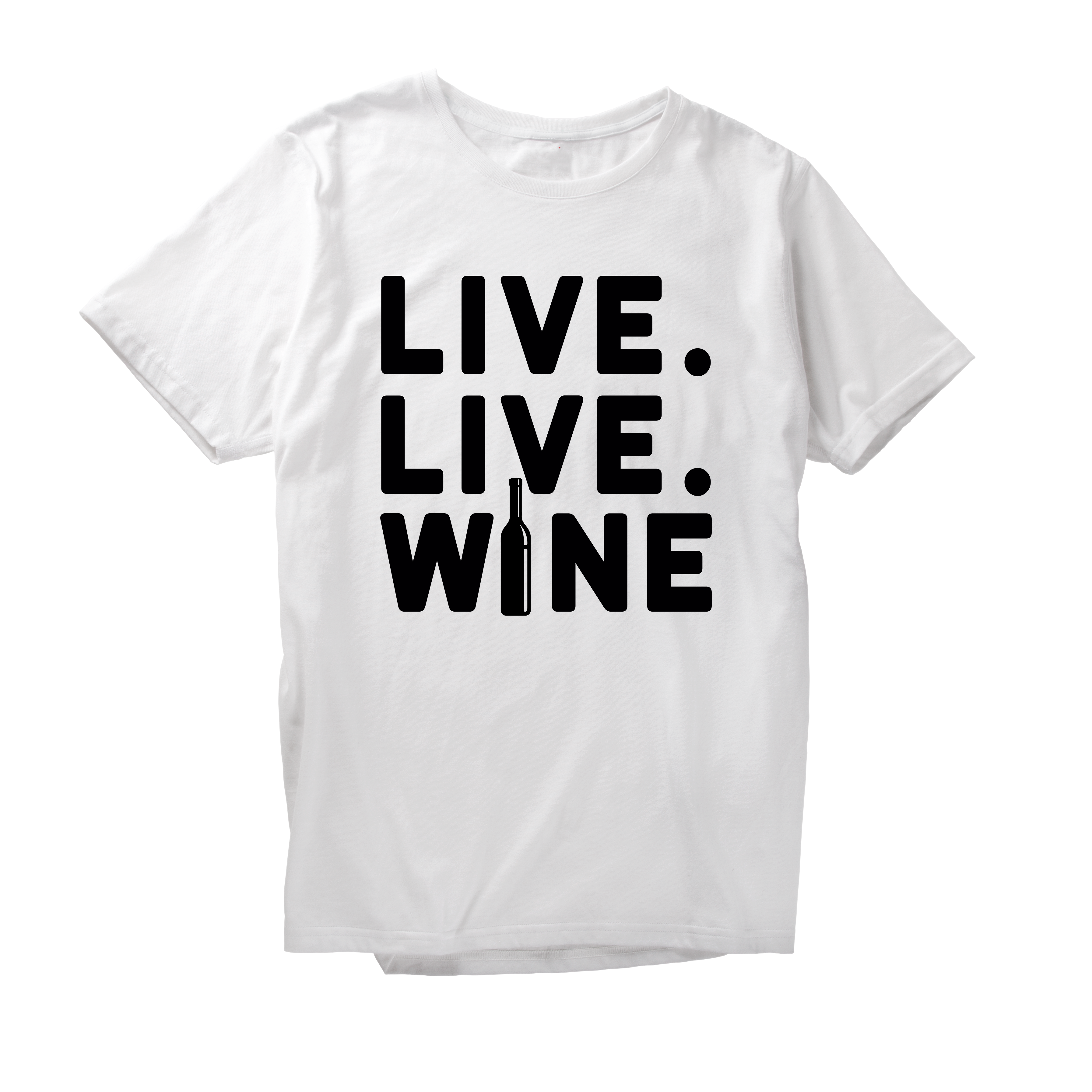 Alfaq Live Live Wine T-Shirt