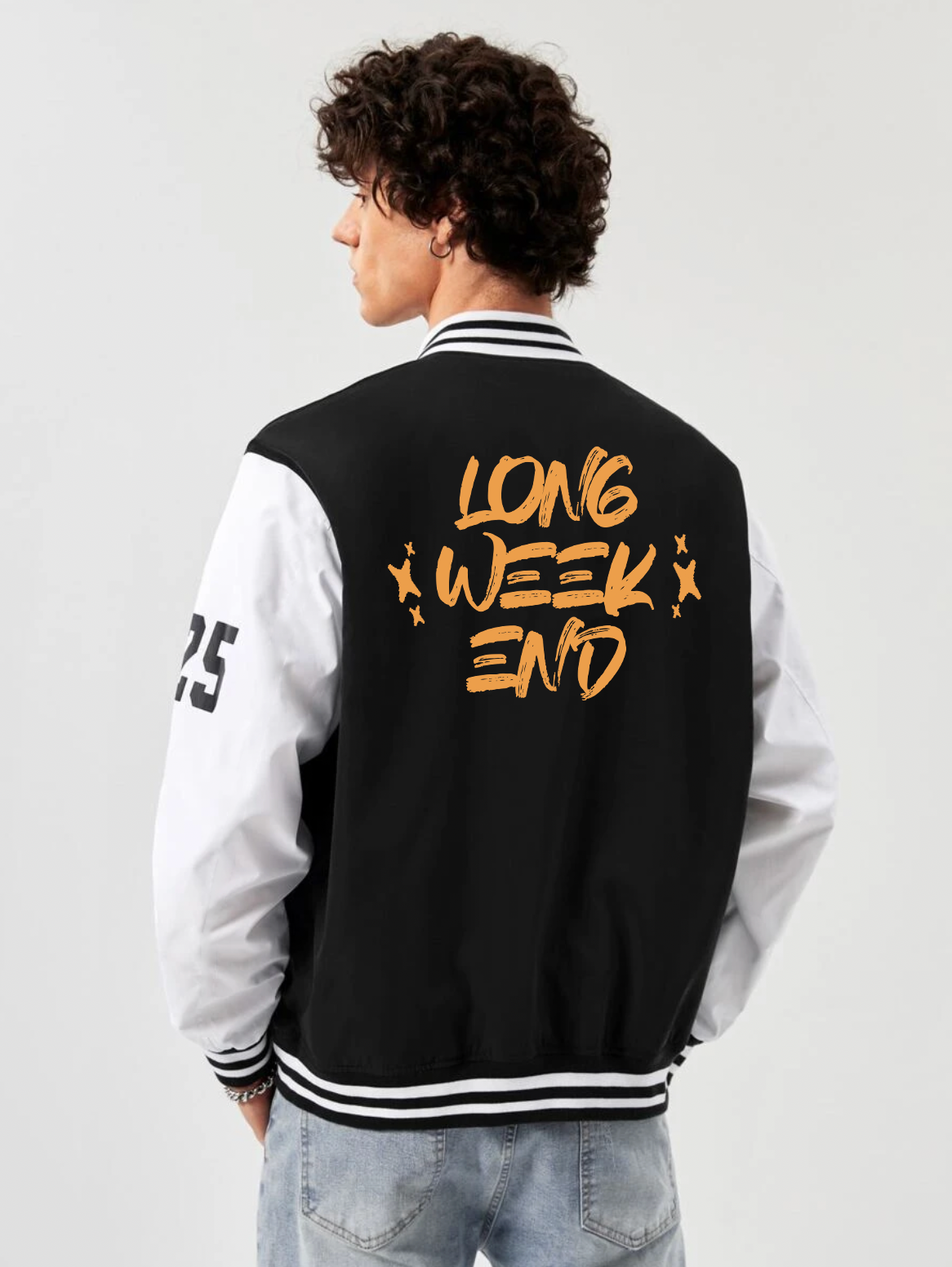 Long Week End Varsity Jacket