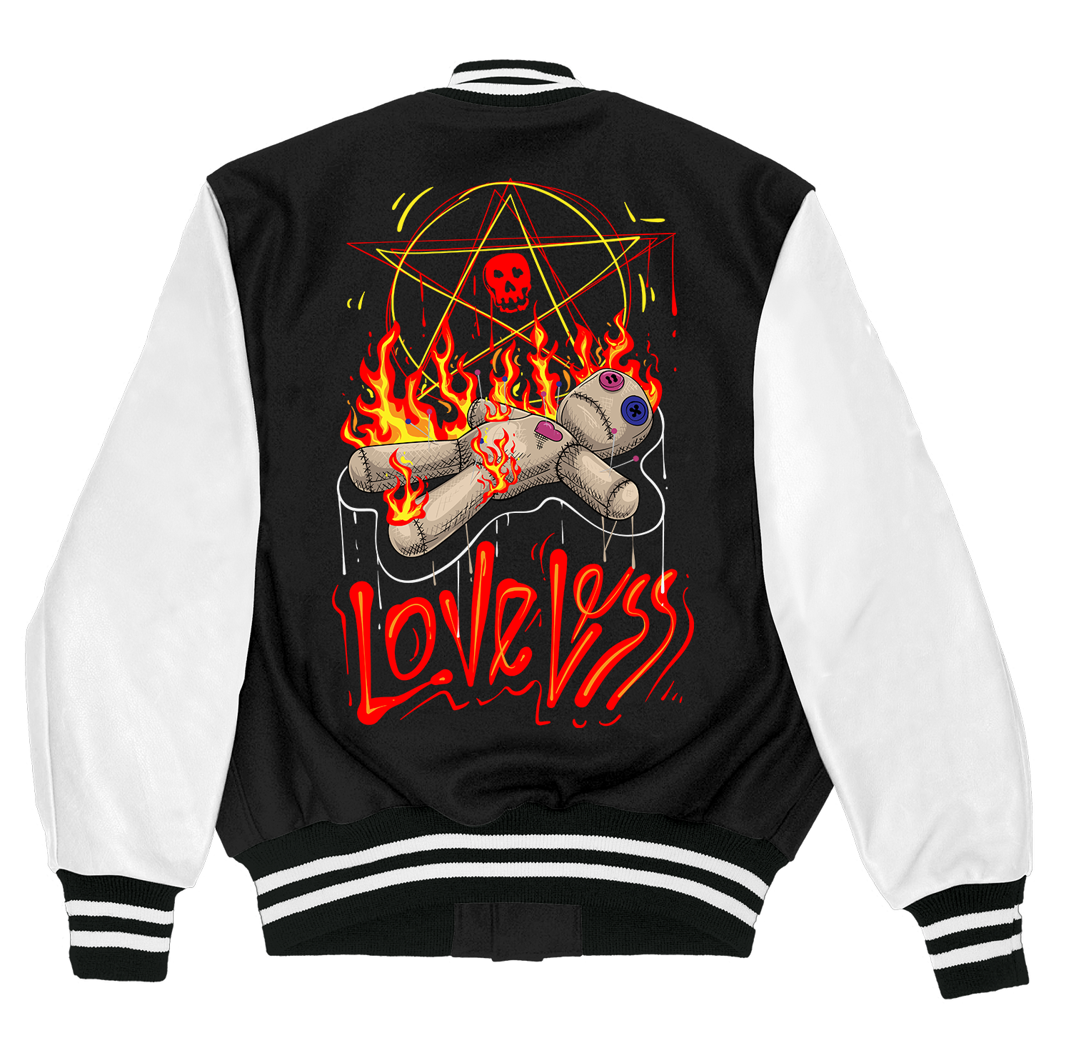 Alfaq Love less varsity jacket