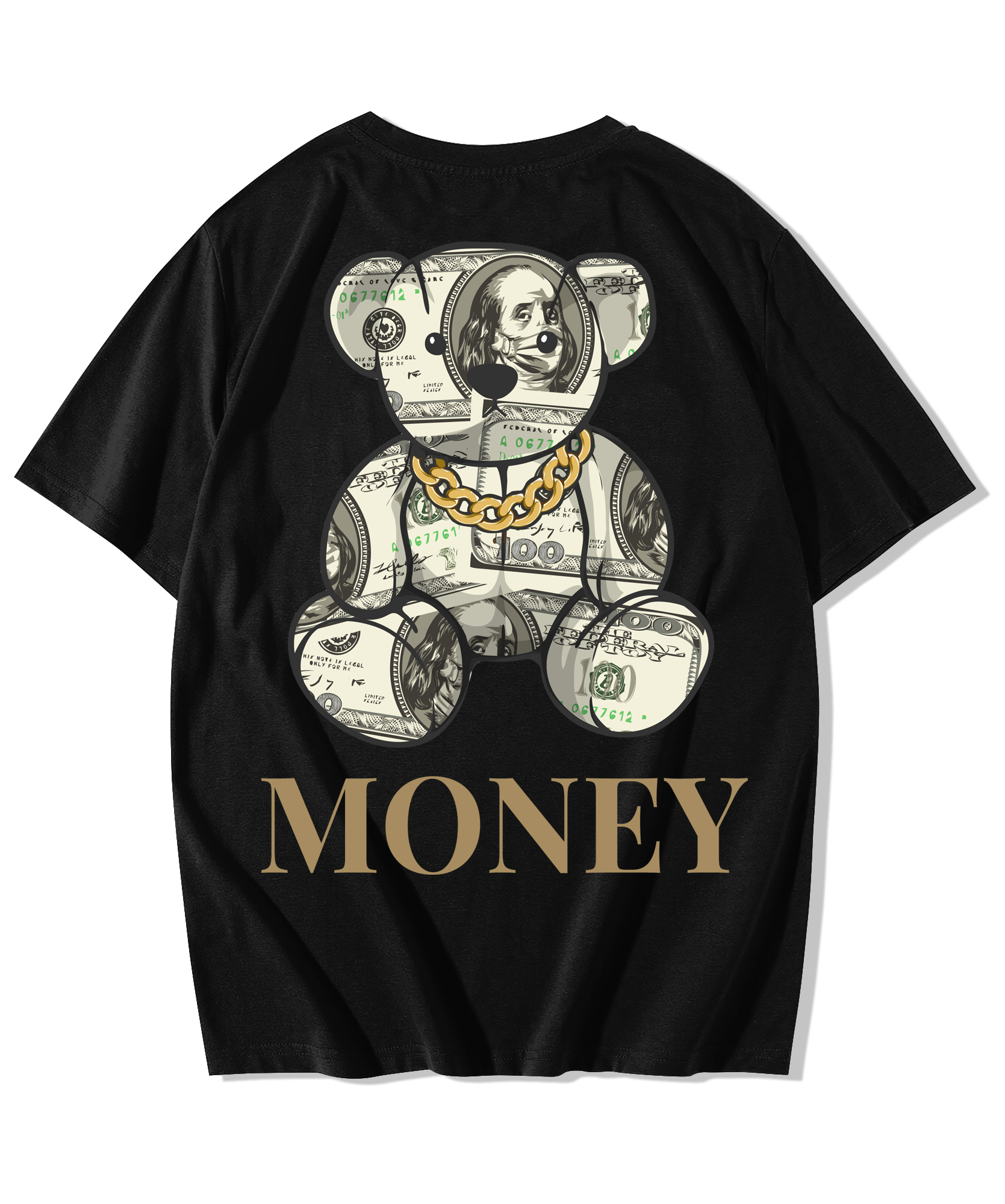 Money Oversized printed T-Shirt
