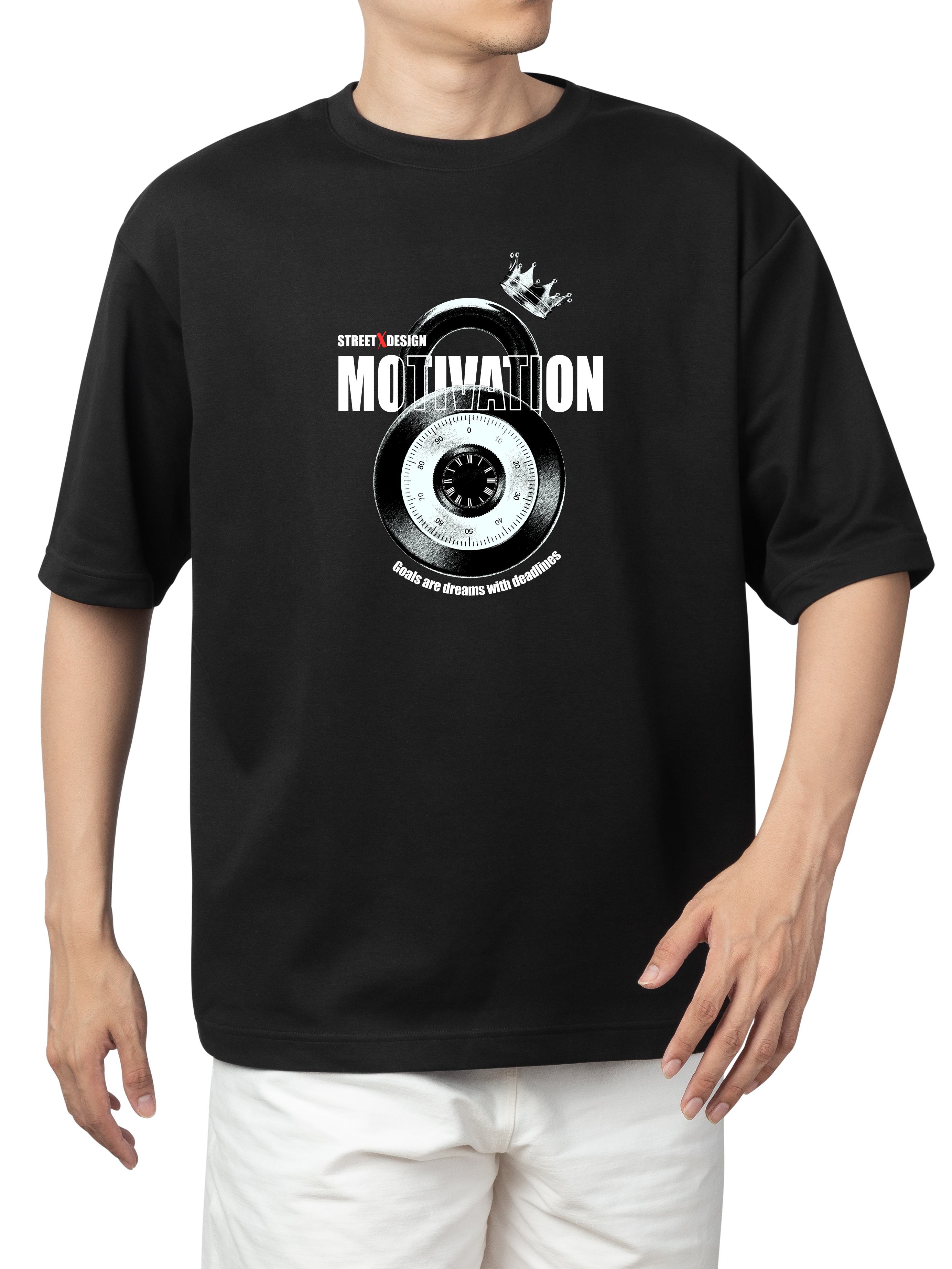 Alfaq Motivation Oversized T-shirt