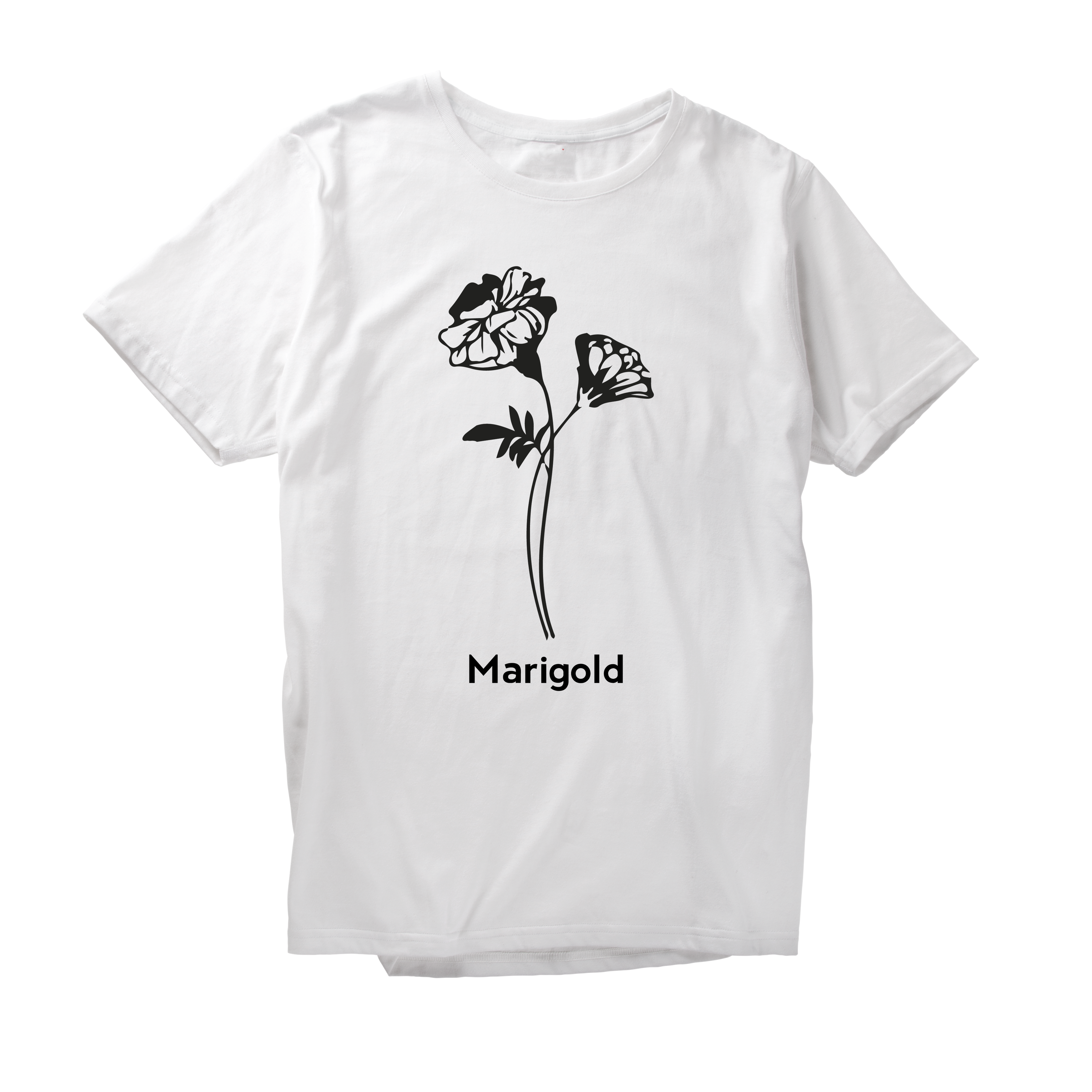 Alfaq Marigold Flower T-Shirt