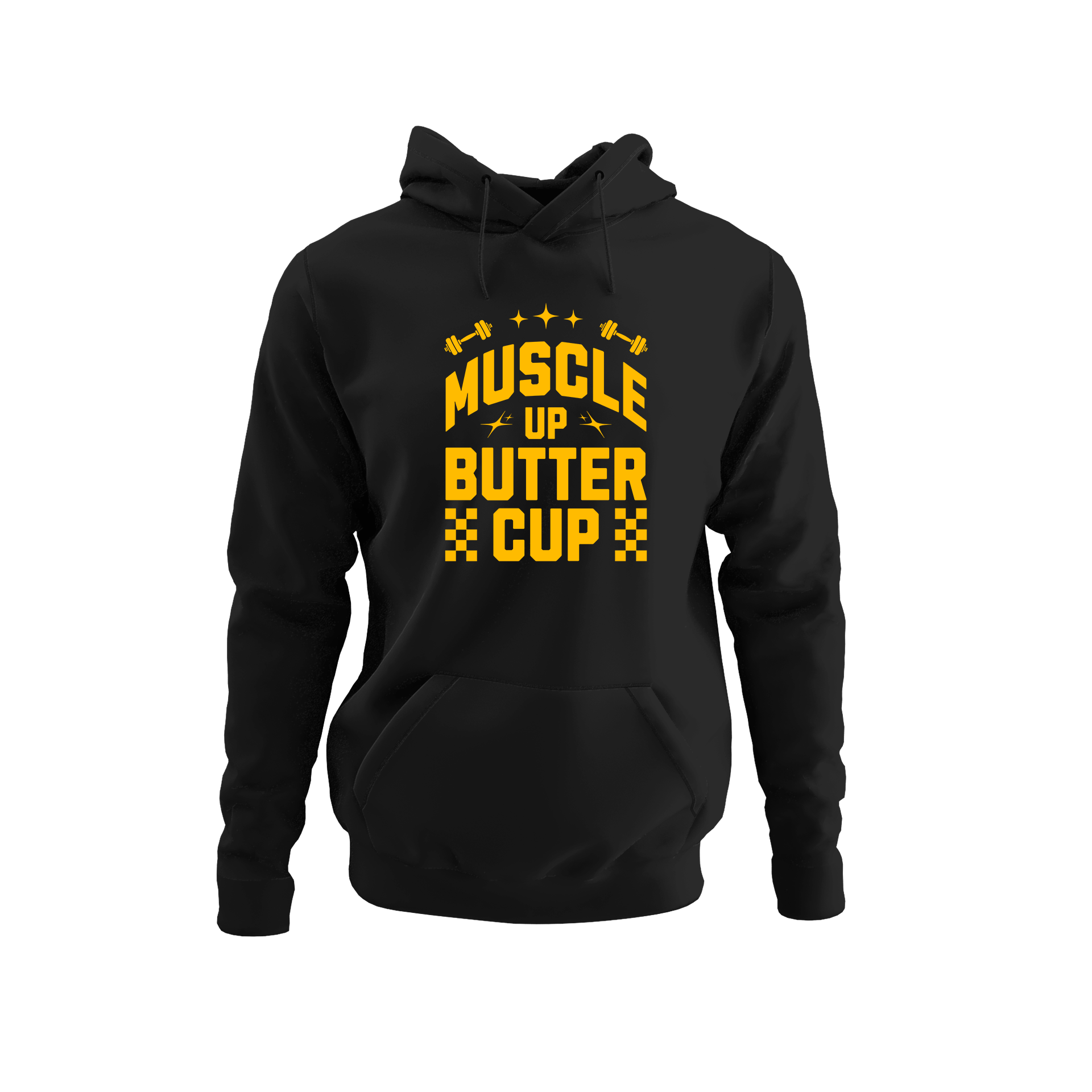 Alfaq Muscle Up Butter Cup Hoodie